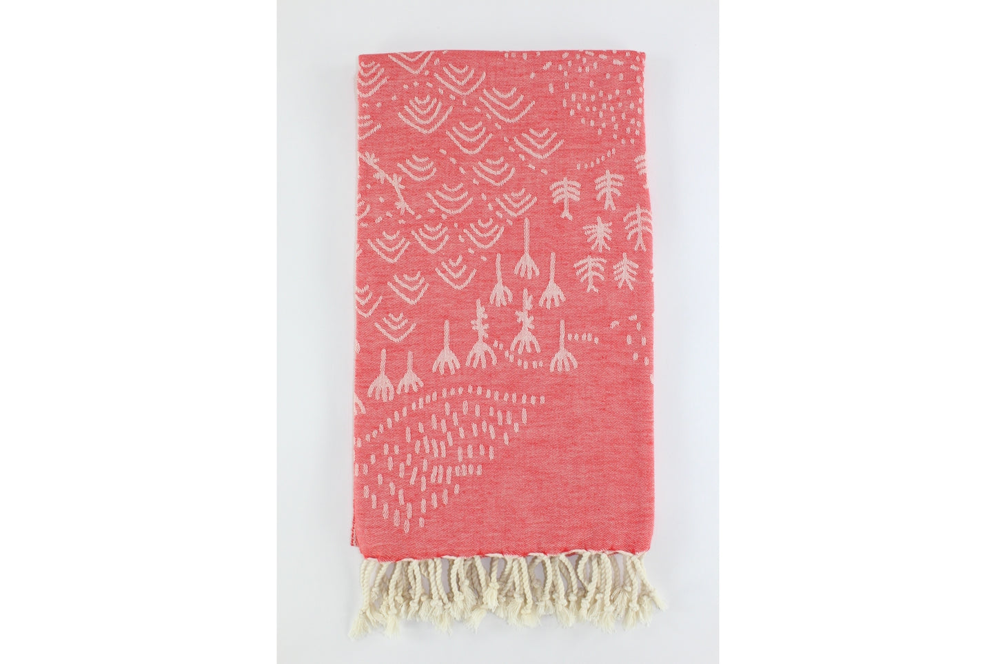 Premium Turkish Towel Peshtemal Fouta (Red)