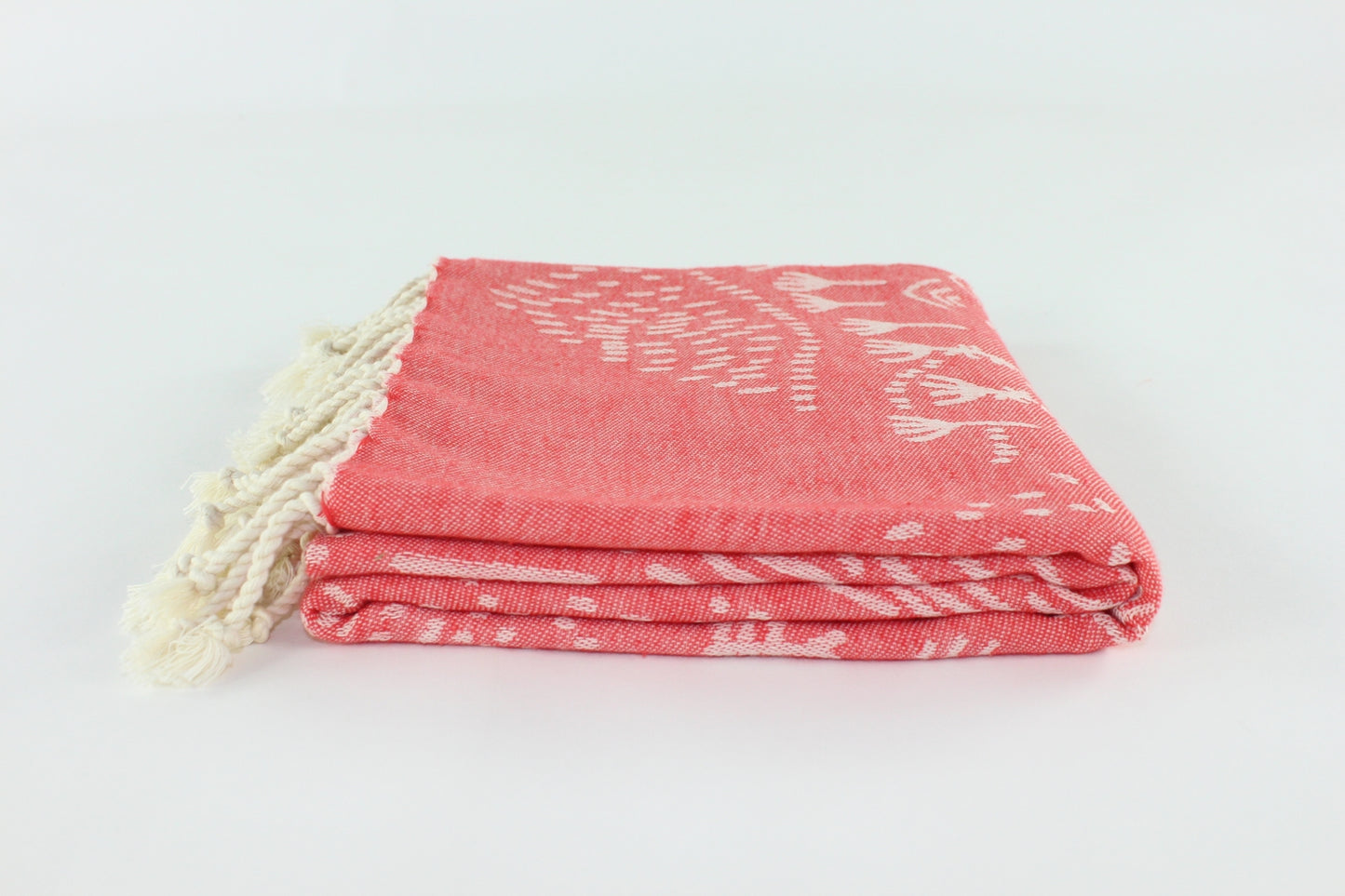 Premium Turkish Towel Peshtemal Fouta (Red)