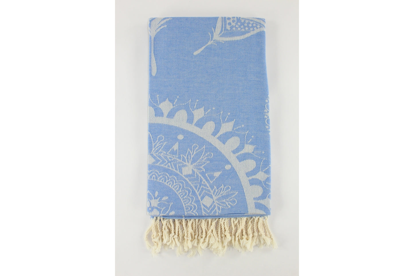 Premium Turkish Towel Peshtemal Fouta (Blue)