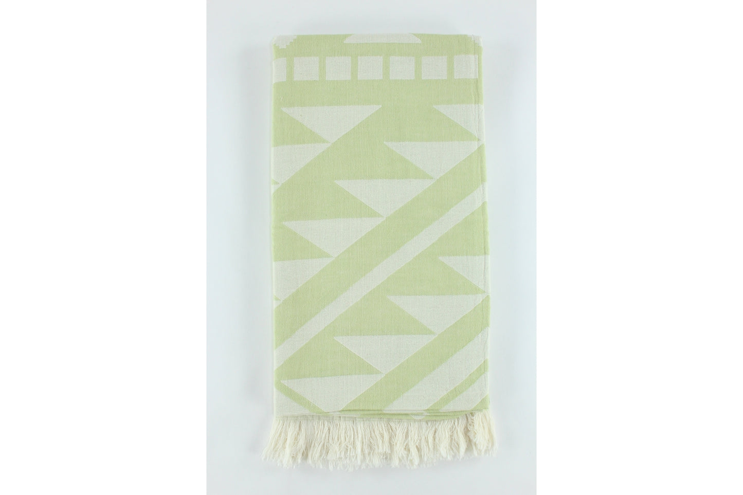 Premium Turkish Double Layer Towel Peshtemal Fouta (Pistachio Green)