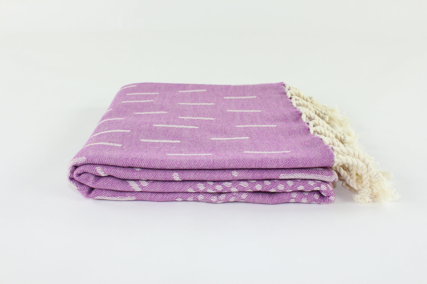 Premium Turkish Towel Peshtemal Fouta (Purple)
