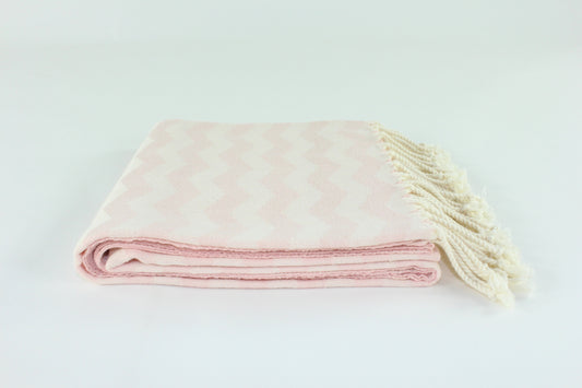 Premium Turkish Towel Peshtemal Fouta (Dusty Pink)