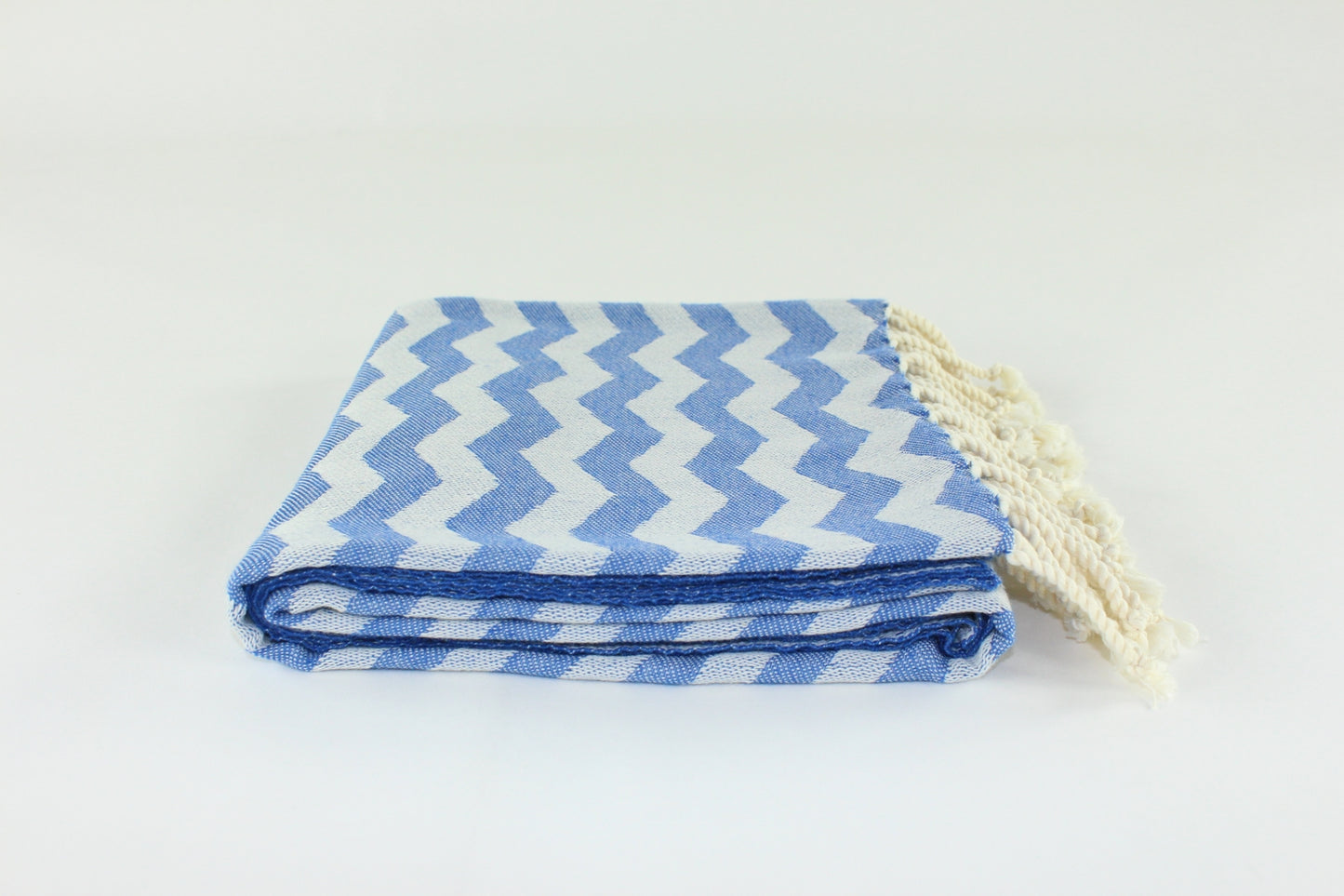 Premium Turkish Towel Peshtemal Fouta (Blue)