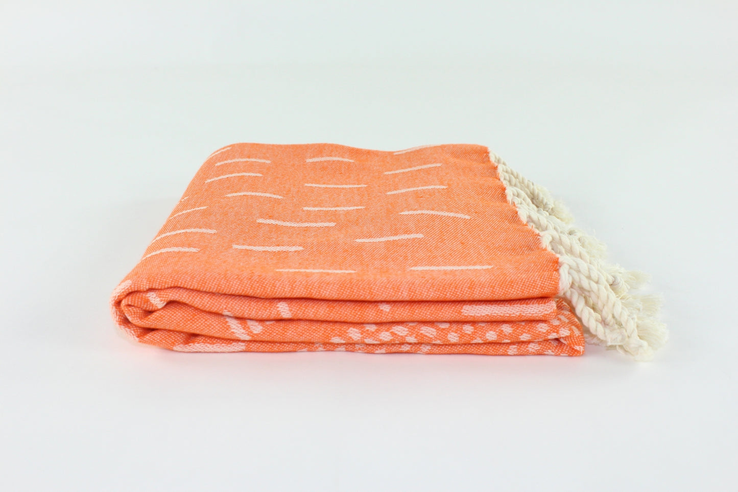 Premium Turkish Towel Peshtemal Fouta (Orange)
