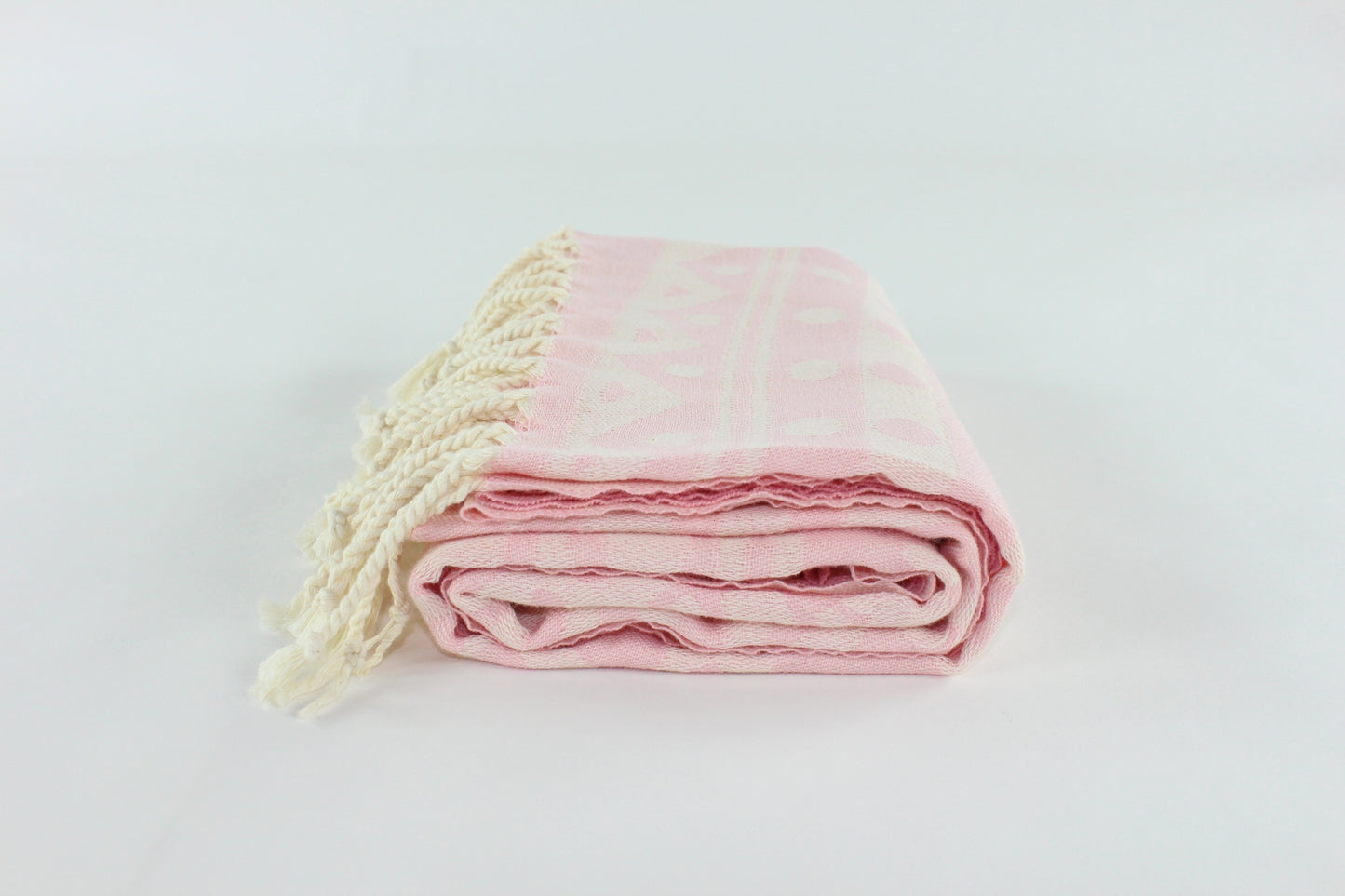 Premium Turkish Towel Peshtemal Fouta (Light Pink)