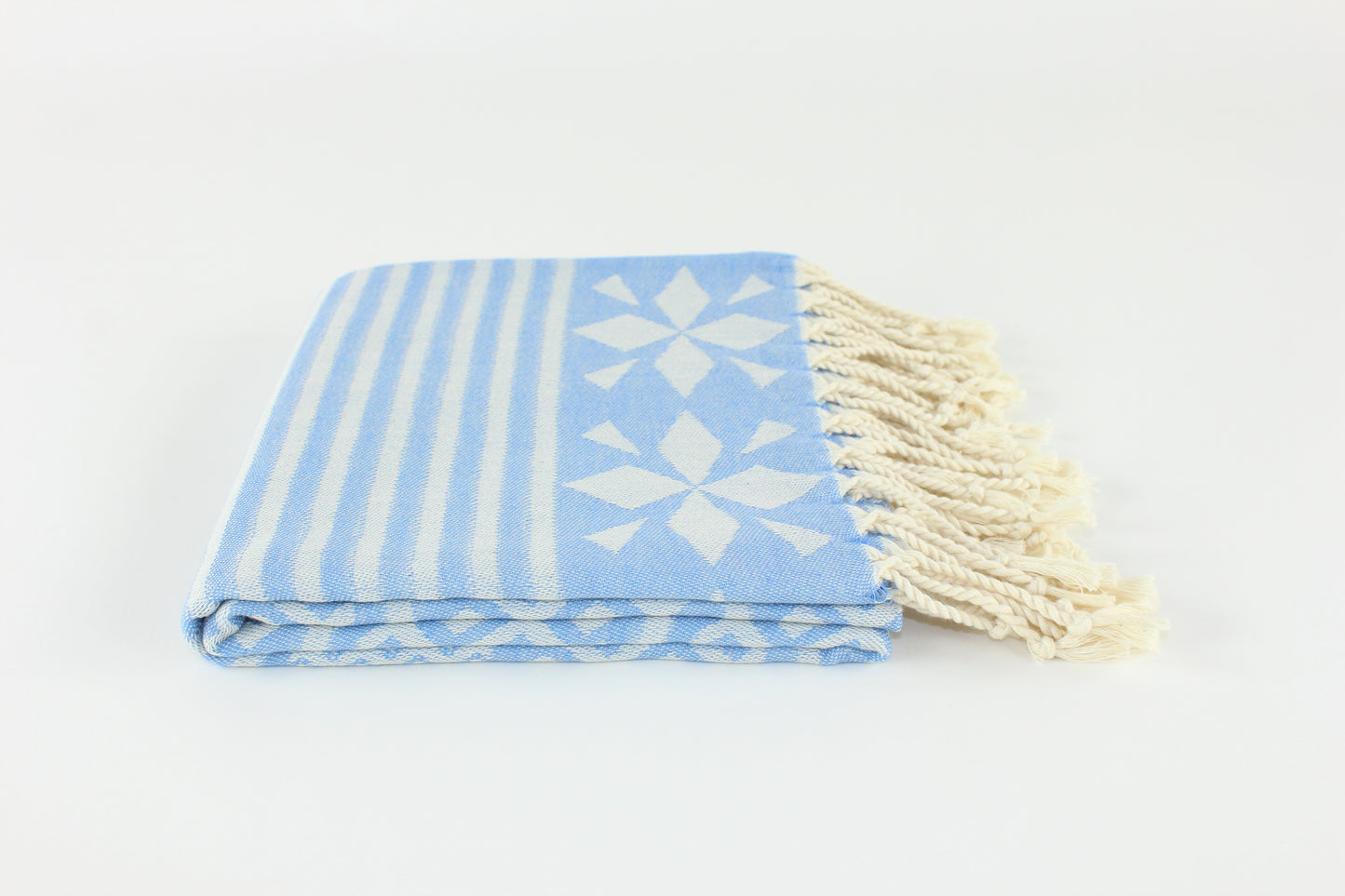 Premium Turkish Towel Peshtemal Fouta (Duck Blue)