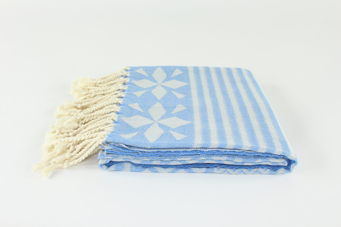 Premium Turkish Towel Peshtemal Fouta (Duck Blue)