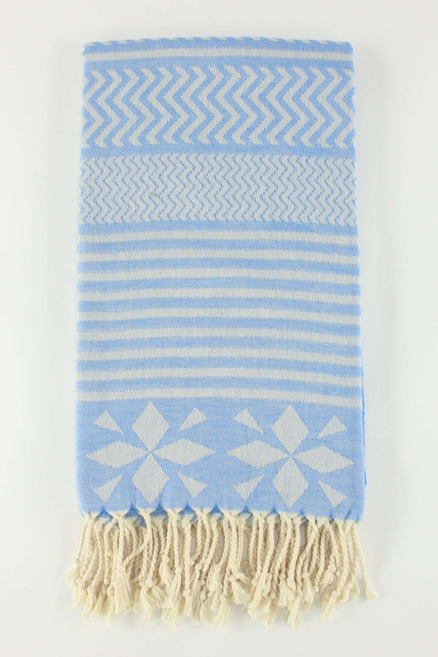 Premium Turkish Towel Peshtemal Fouta (Duck Blue)