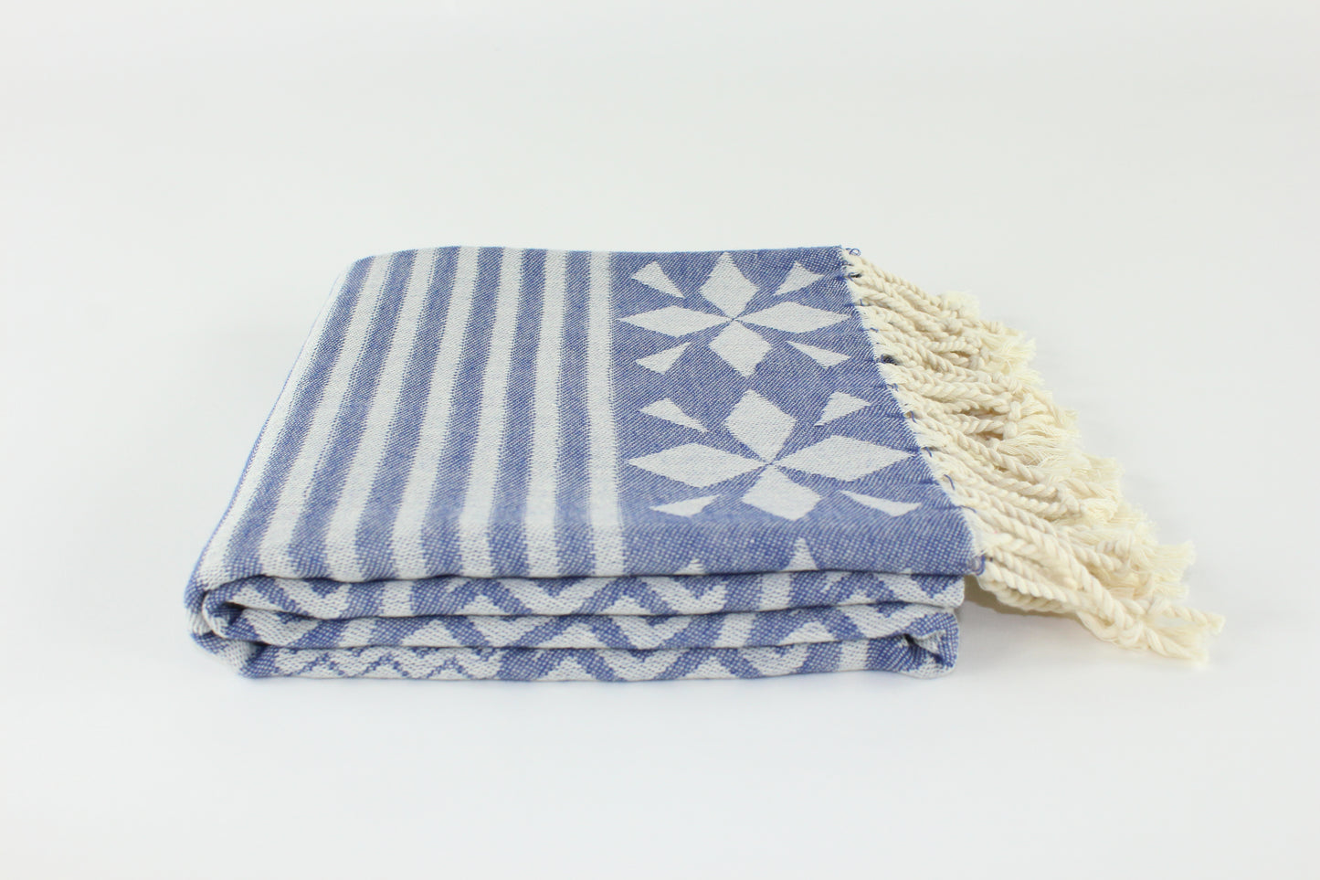 Premium Turkish Towel Peshtemal Fouta (Navy Blue)