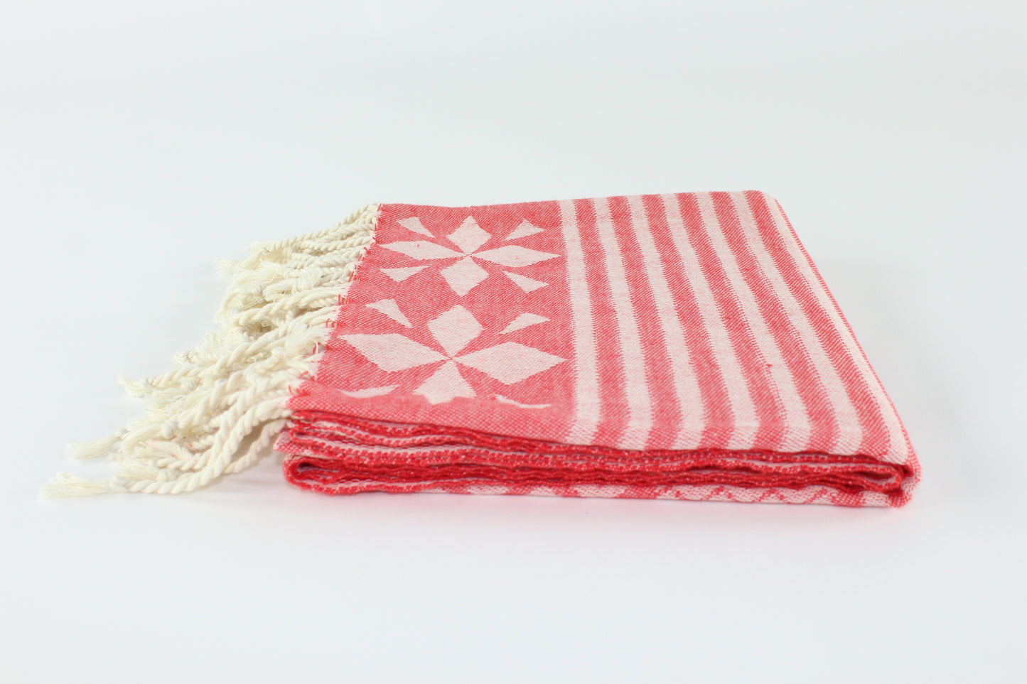 Premium Turkish Towel Peshtemal Fouta (Red)