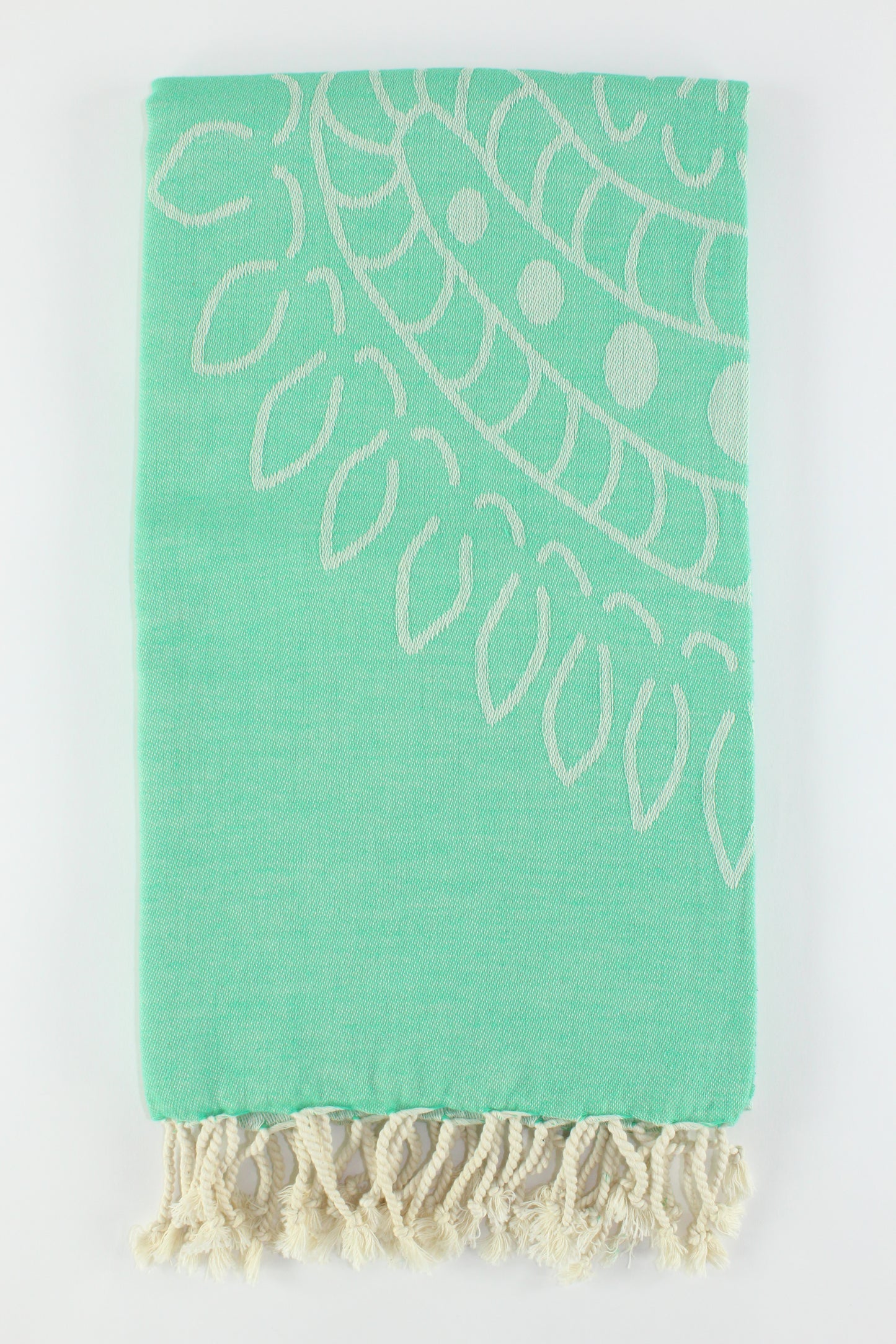 Premium Turkish Towel Peshtemal Fouta (Seafoam Green)