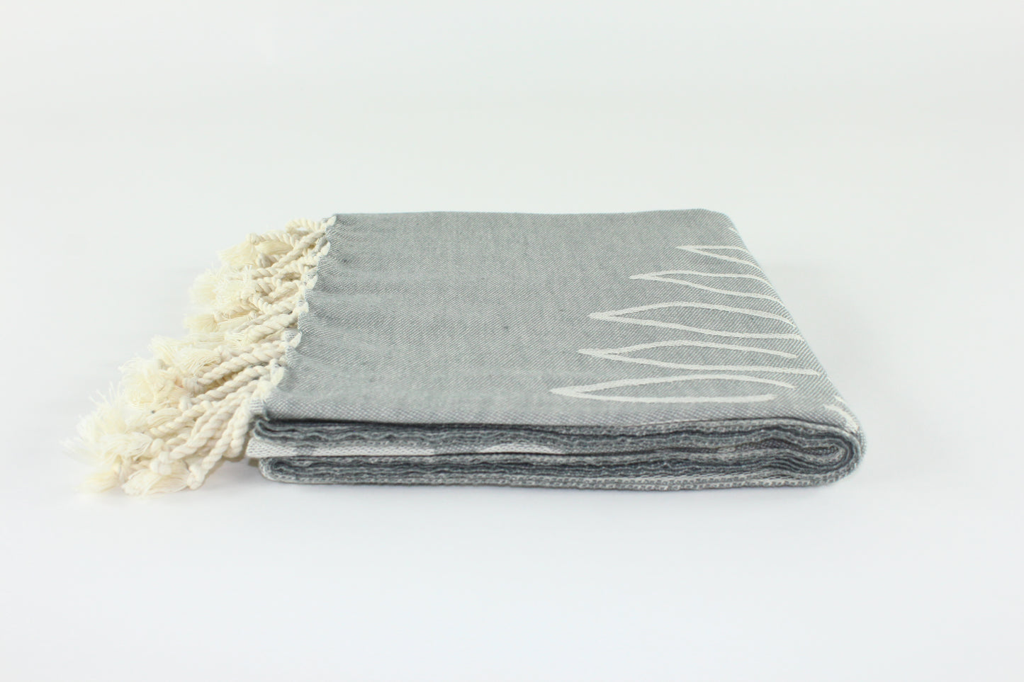 Premium Turkish Towel Peshtemal Fouta (Gray)