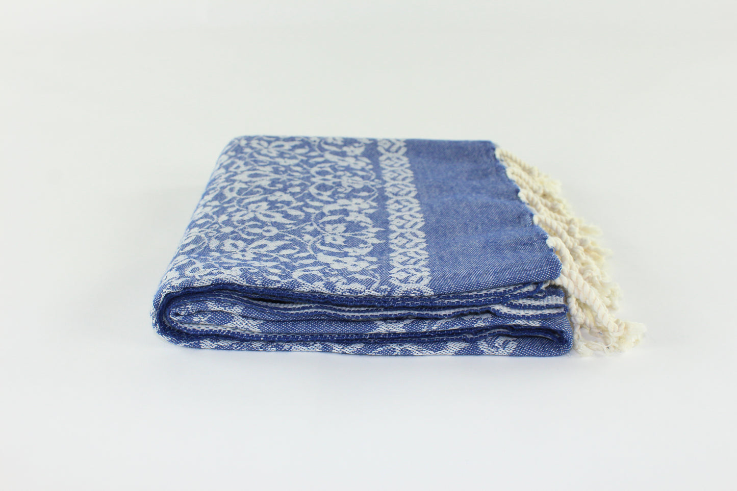Premium Turkish Towel Peshtemal Fouta (Navy Blue)