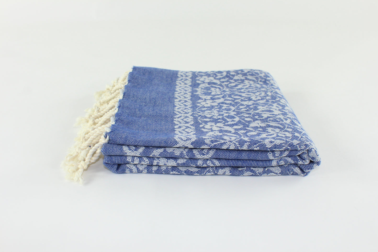 Premium Turkish Towel Peshtemal Fouta (Navy Blue)