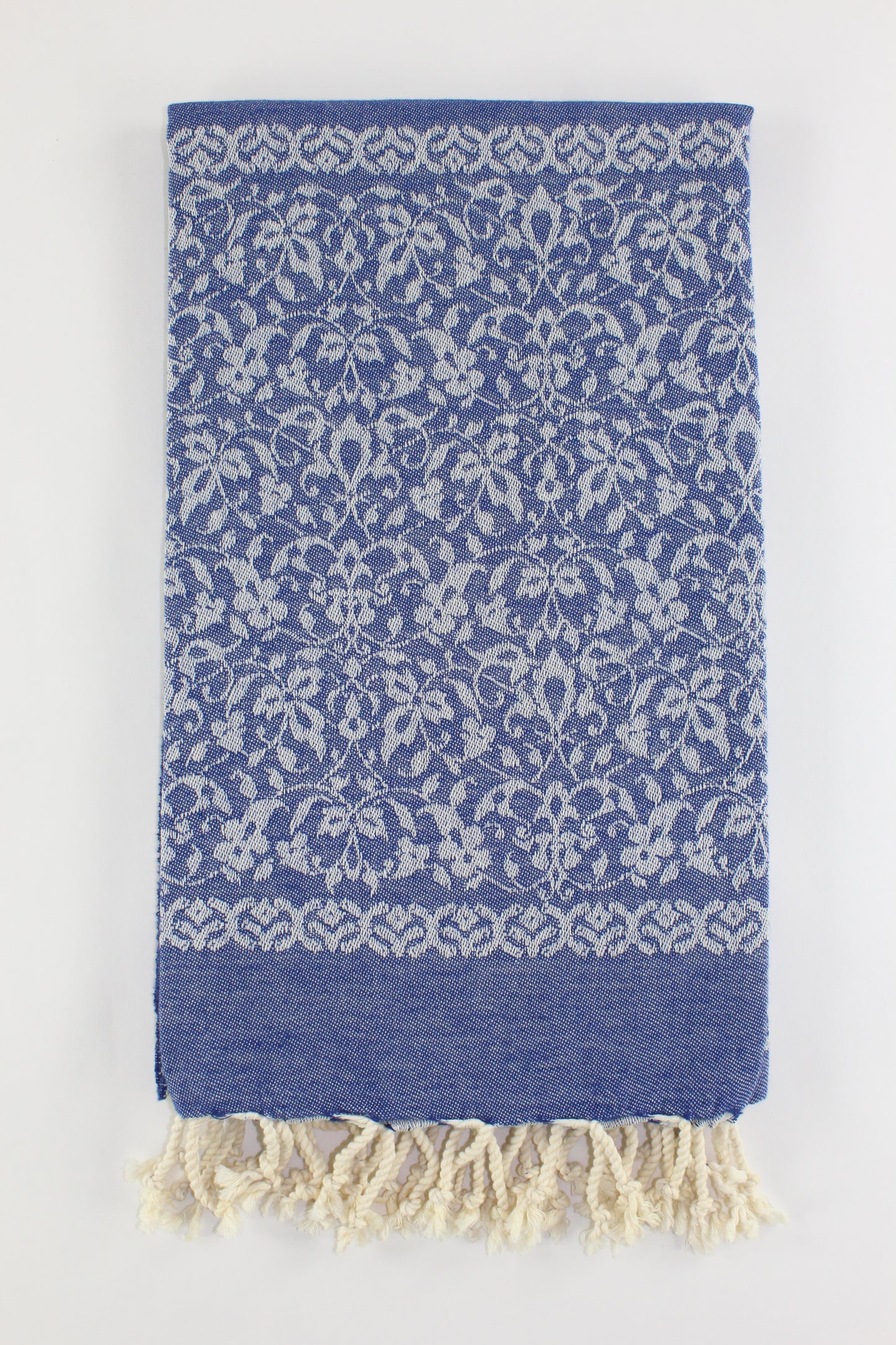 Premium Turkish Towel Peshtemal Fouta (Navy Blue)