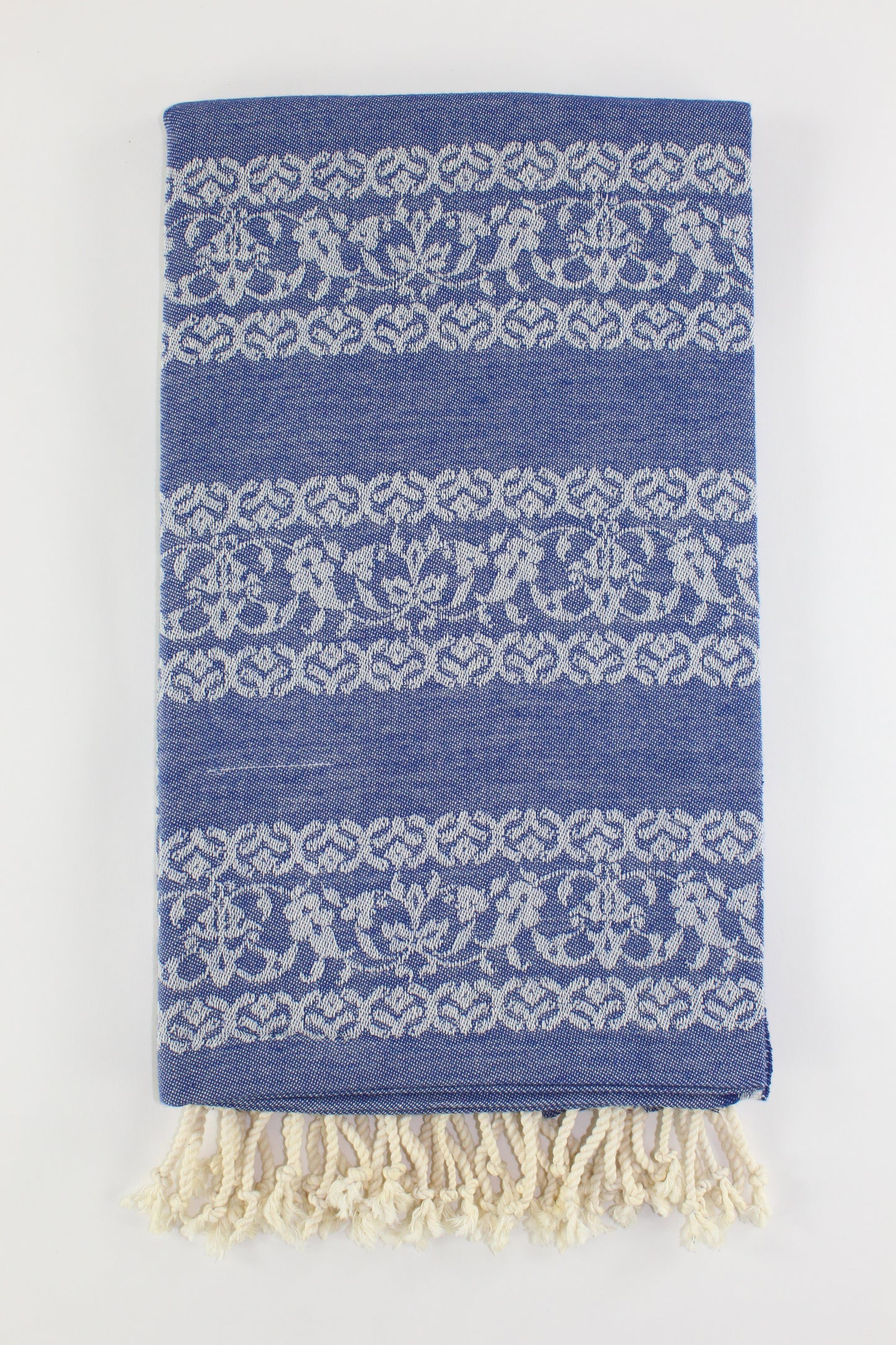 Premium Turkish Towel Peshtemal Fouta (Navy Blue)