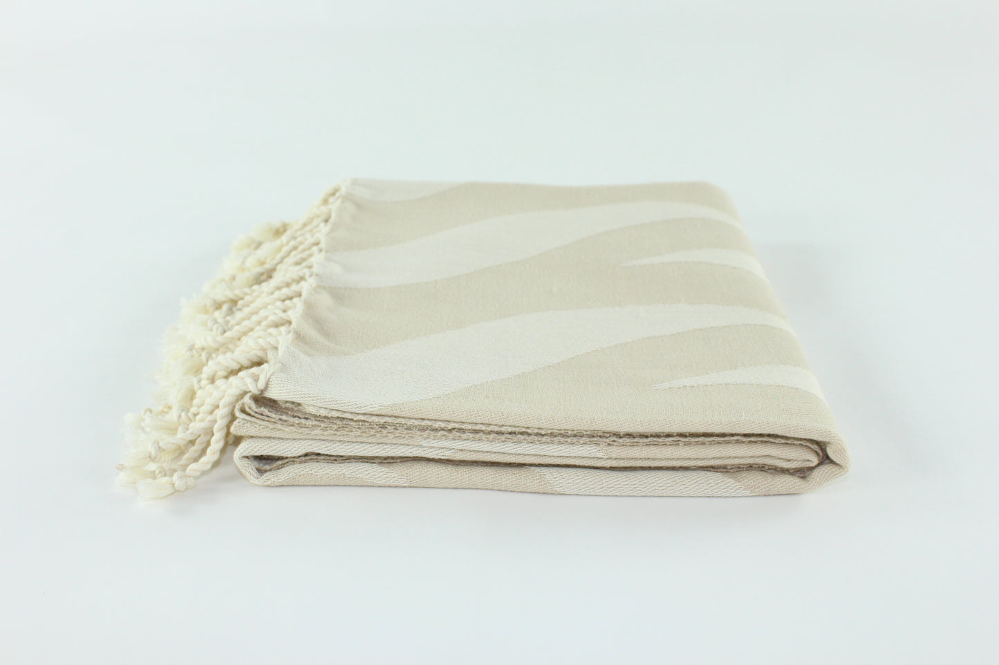 Premium Turkish Towel Peshtemal Fouta (Beige)