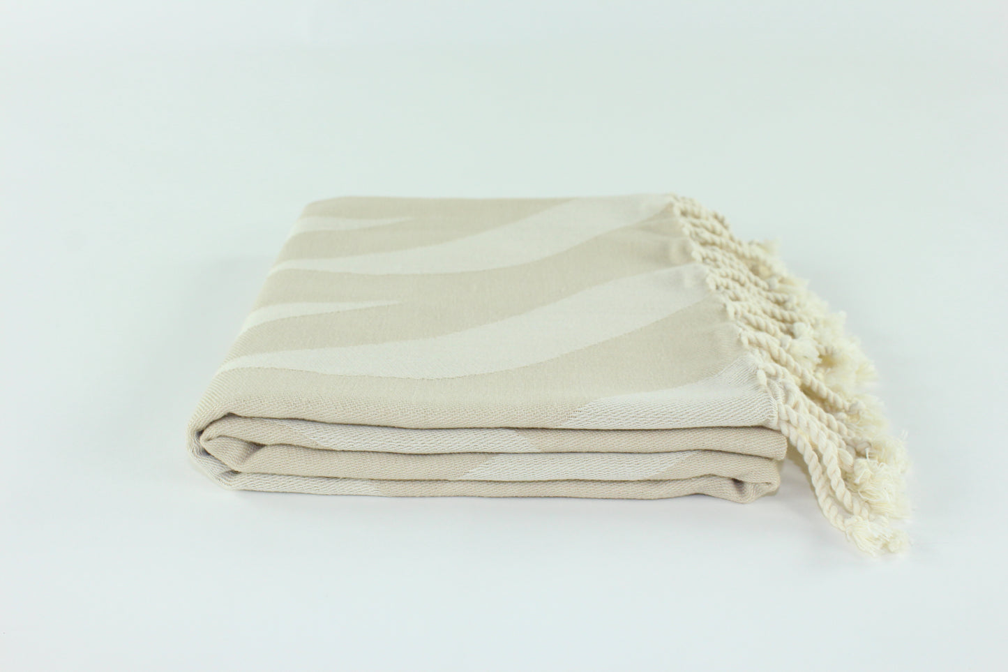 Premium Turkish Towel Peshtemal Fouta (Beige)