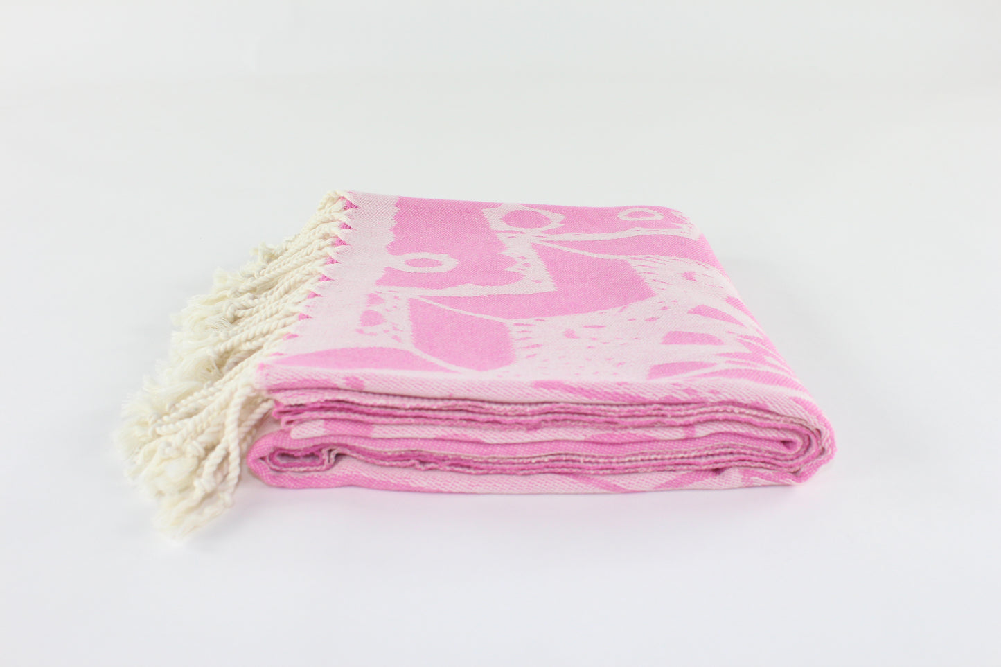 Premium Turkish Towel Peshtemal Fouta (Pink)
