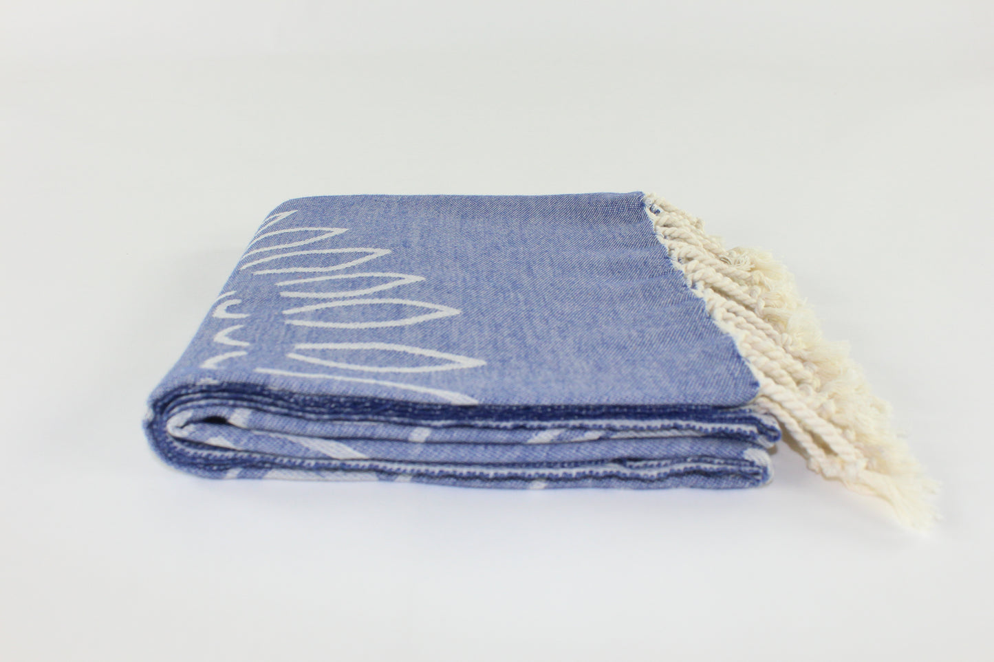 Premium Turkish Towel Peshtemal Fouta (Dark Navy Blue)