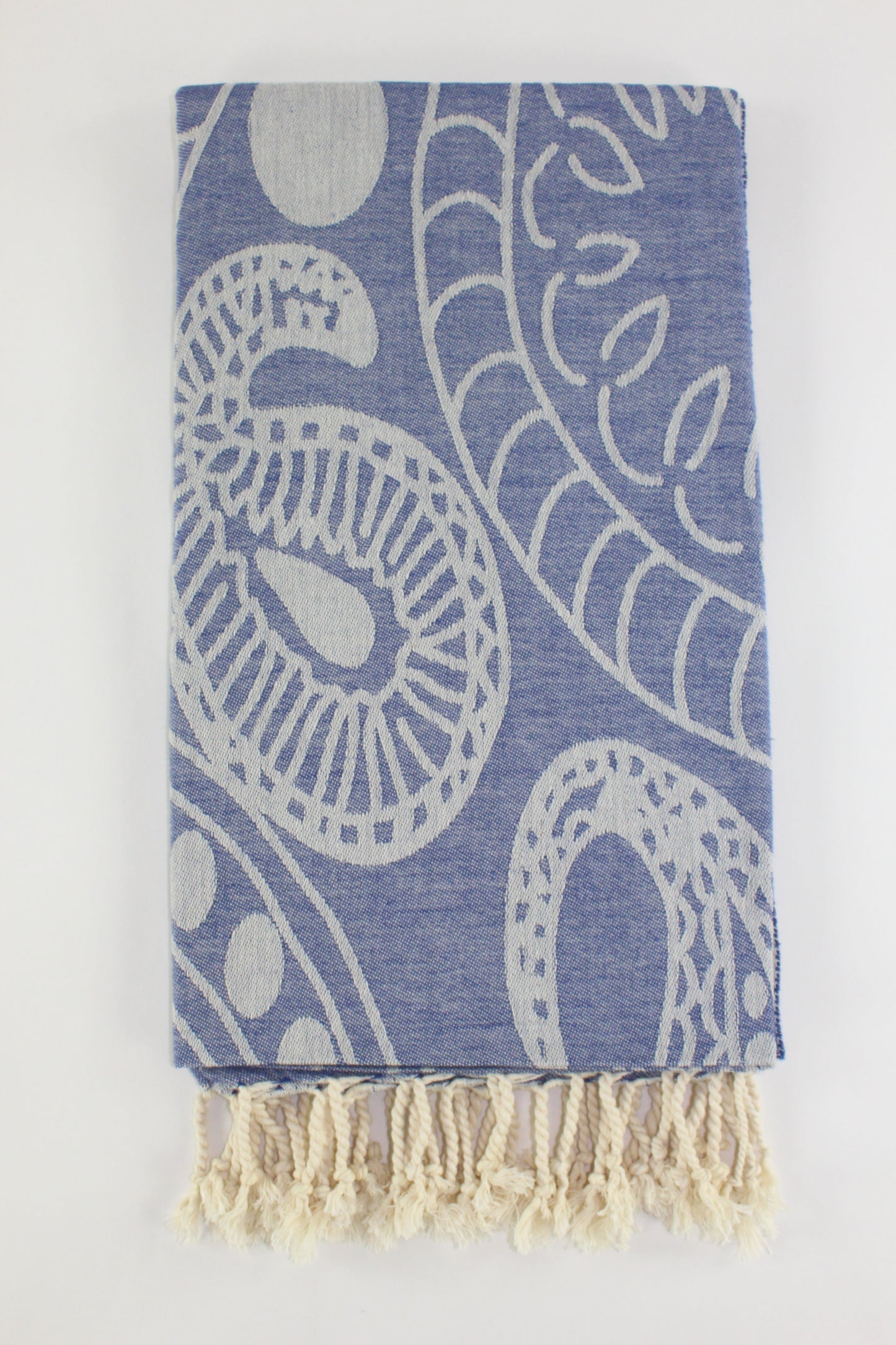 Premium Turkish Towel Peshtemal Fouta (Dark Navy Blue)