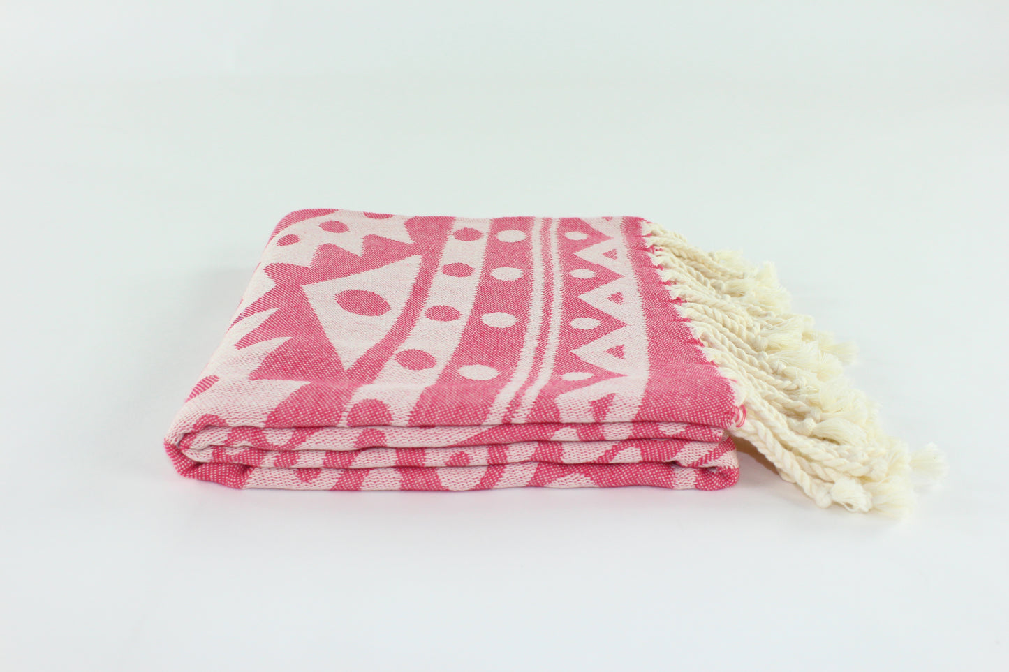 Premium Turkish Towel Peshtemal Fouta (Fuchsia)