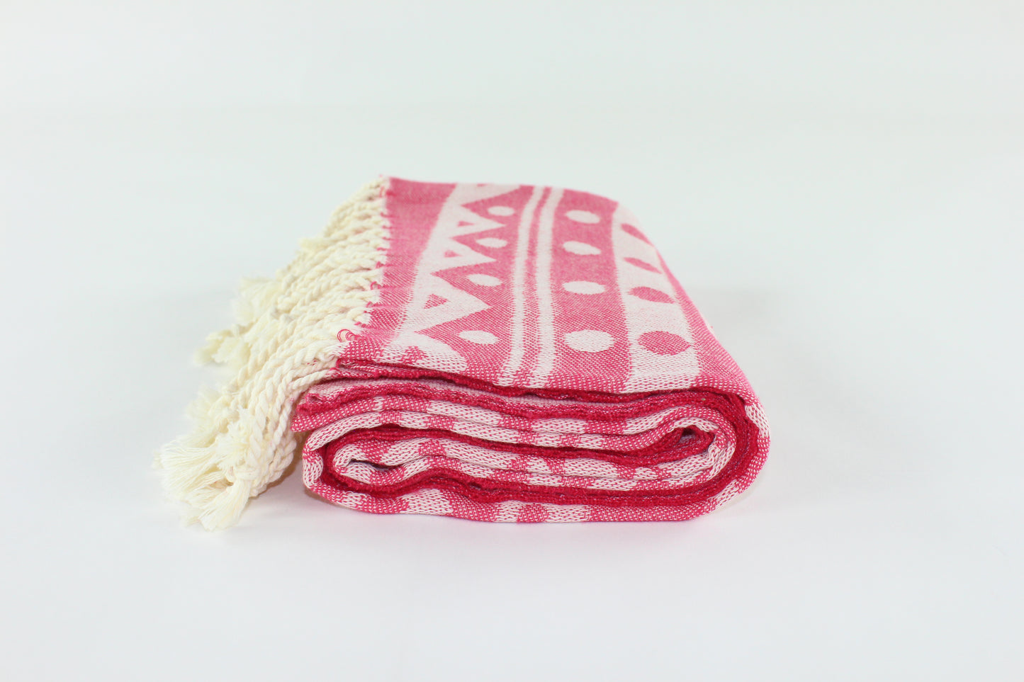 Premium Turkish Towel Peshtemal Fouta (Fuchsia)