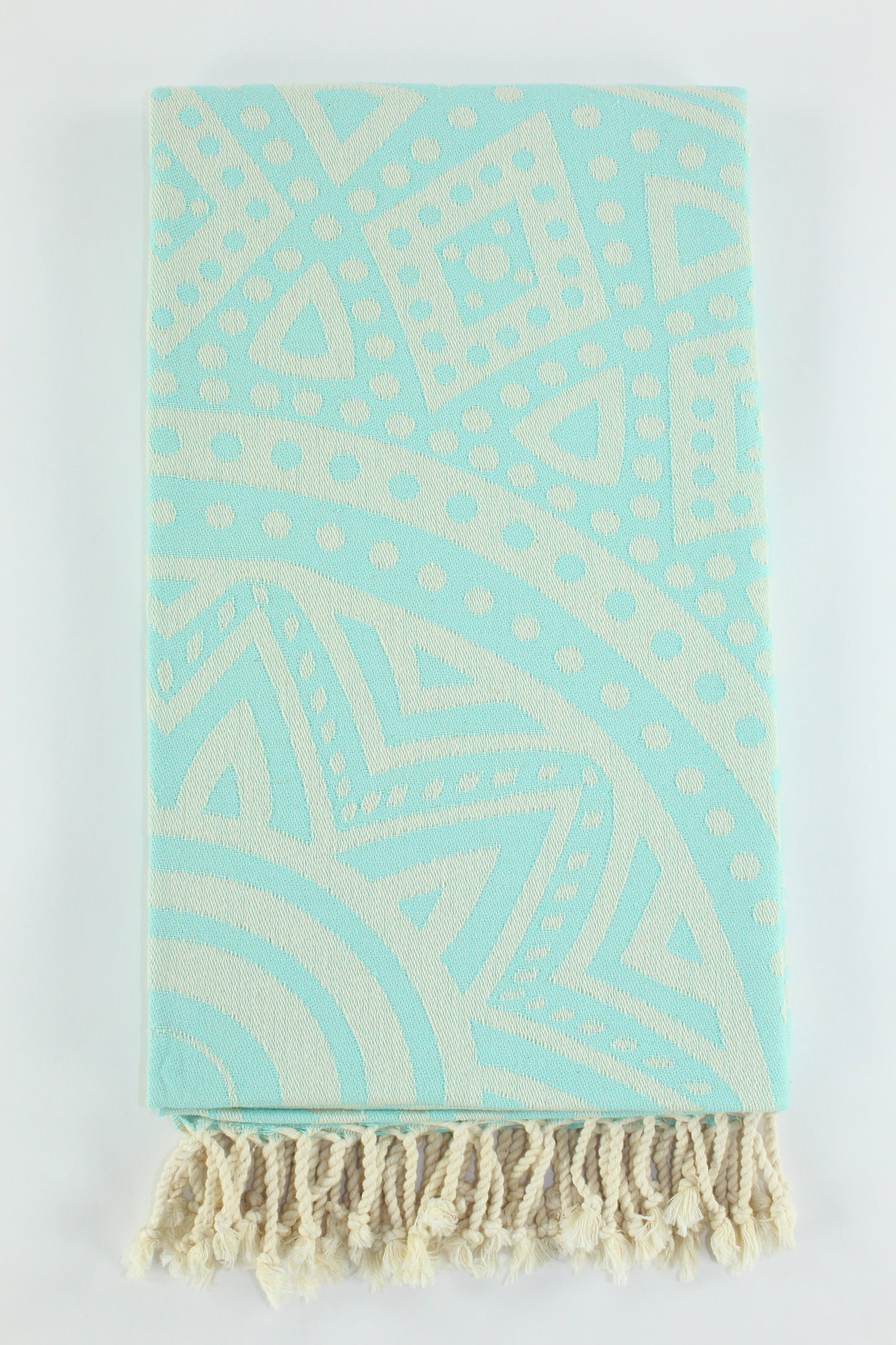 Premium Turkish Towel Peshtemal Fouta (Turquoise)