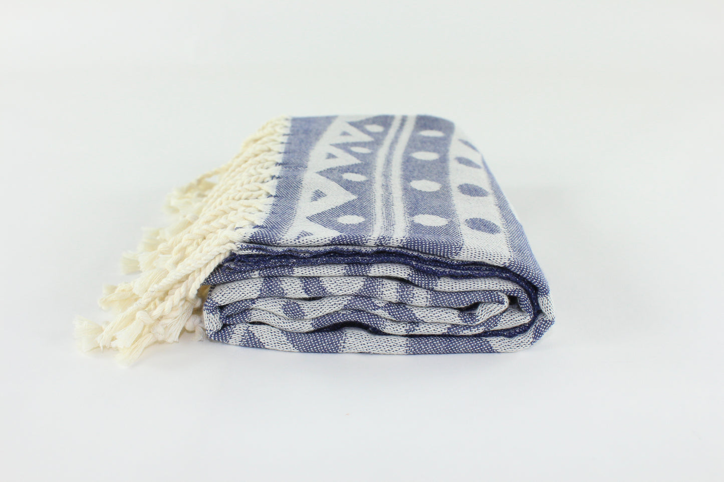 Premium Turkish Towel Peshtemal Fouta (Navy Blue)