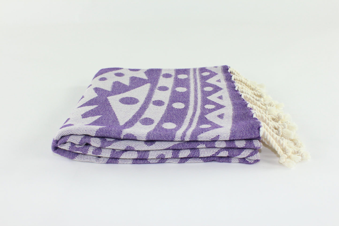 Premium Turkish Towel Peshtemal Fouta (Purple)