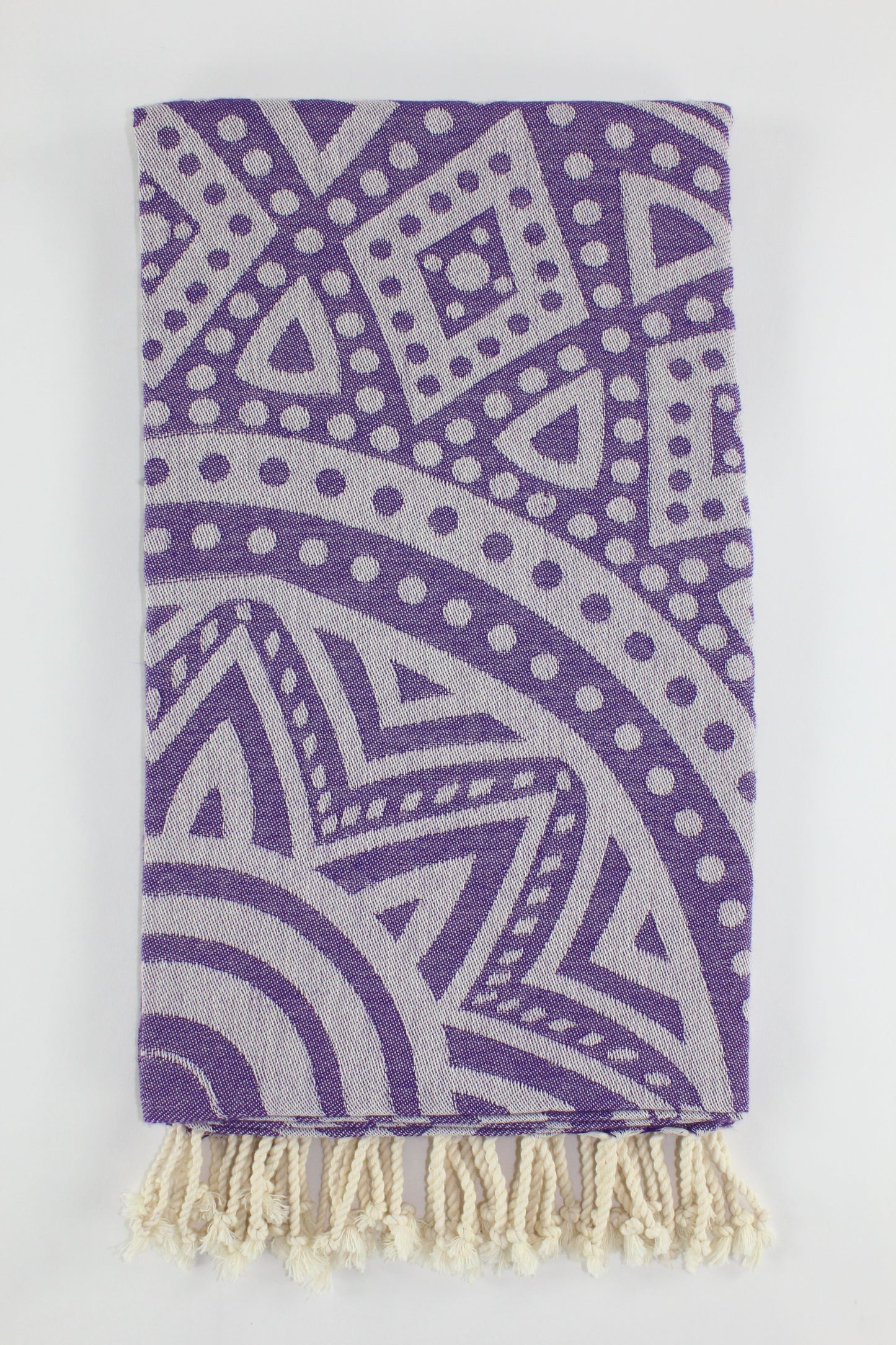 Premium Turkish Towel Peshtemal Fouta (Purple)