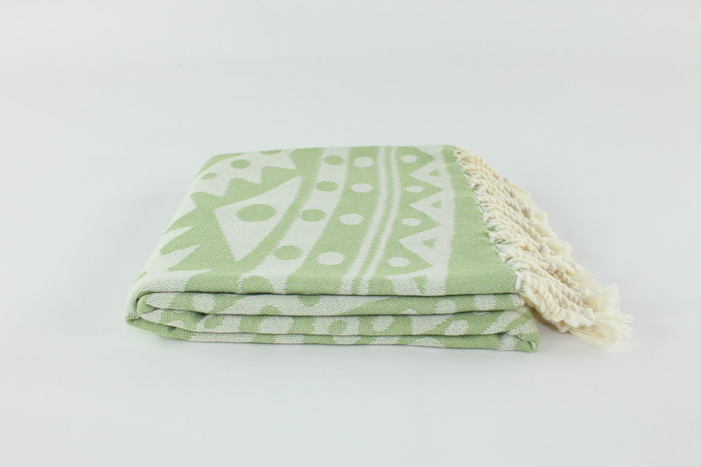 Premium Turkish Towel Peshtemal Fouta (Green)