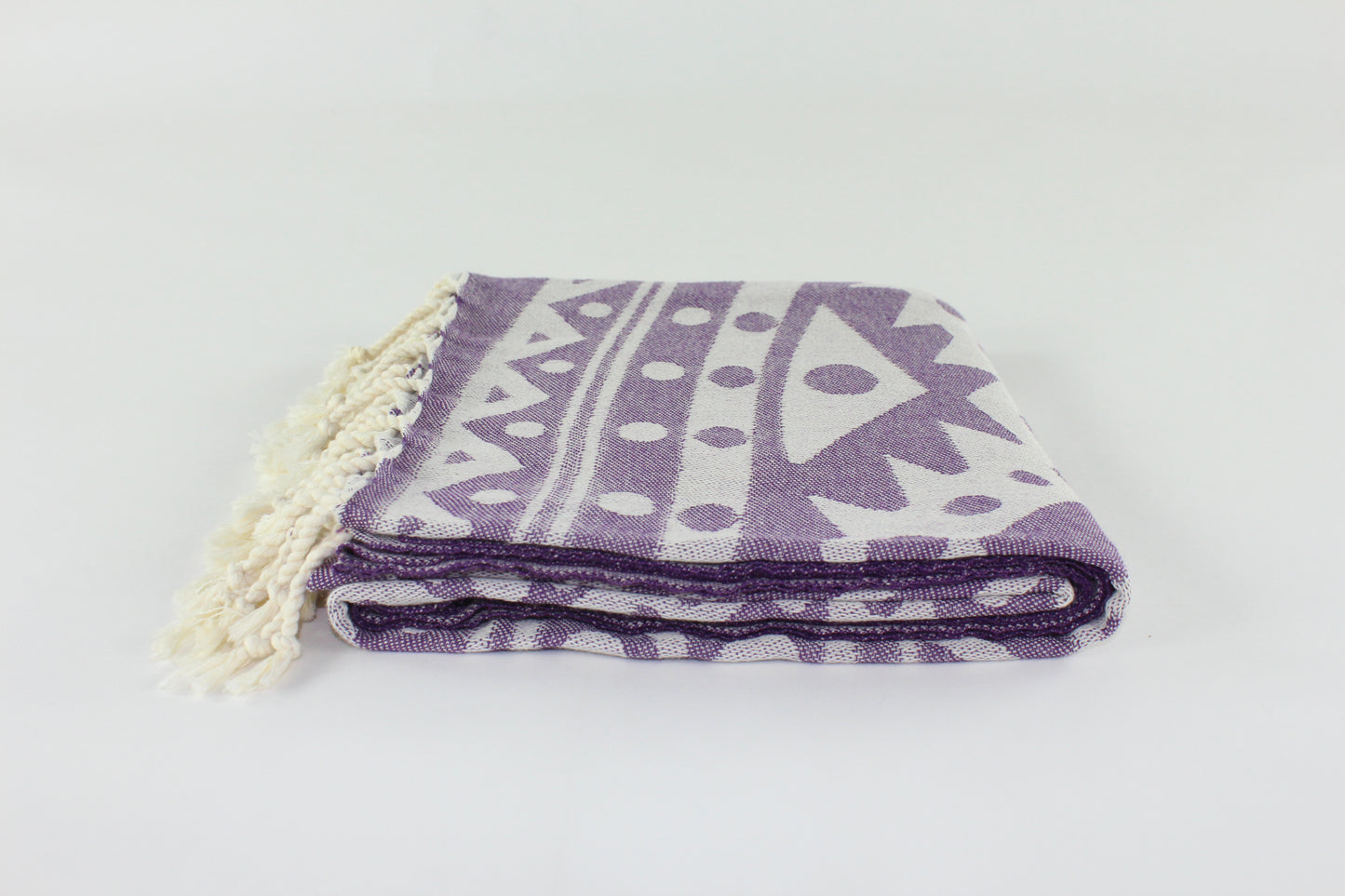 Premium Turkish Towel Peshtemal Fouta (Plum)