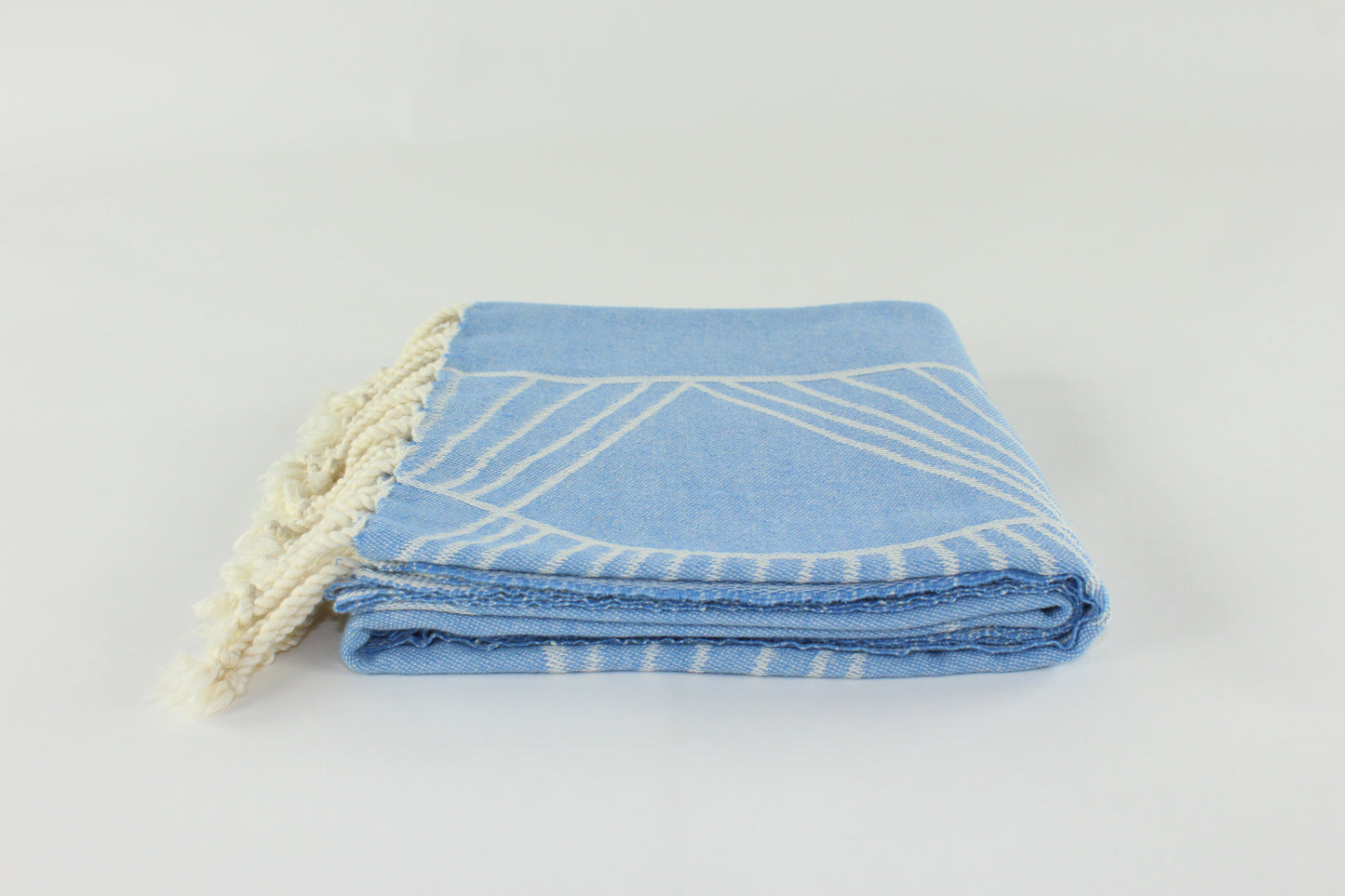 Premium Turkish Towel Peshtemal Fouta (Blue)