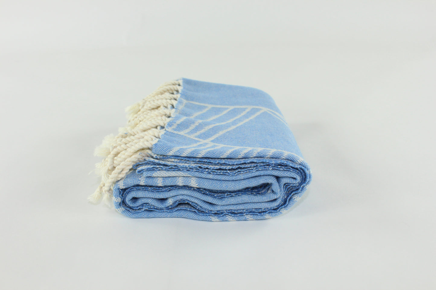 Premium Turkish Towel Peshtemal Fouta (Blue)