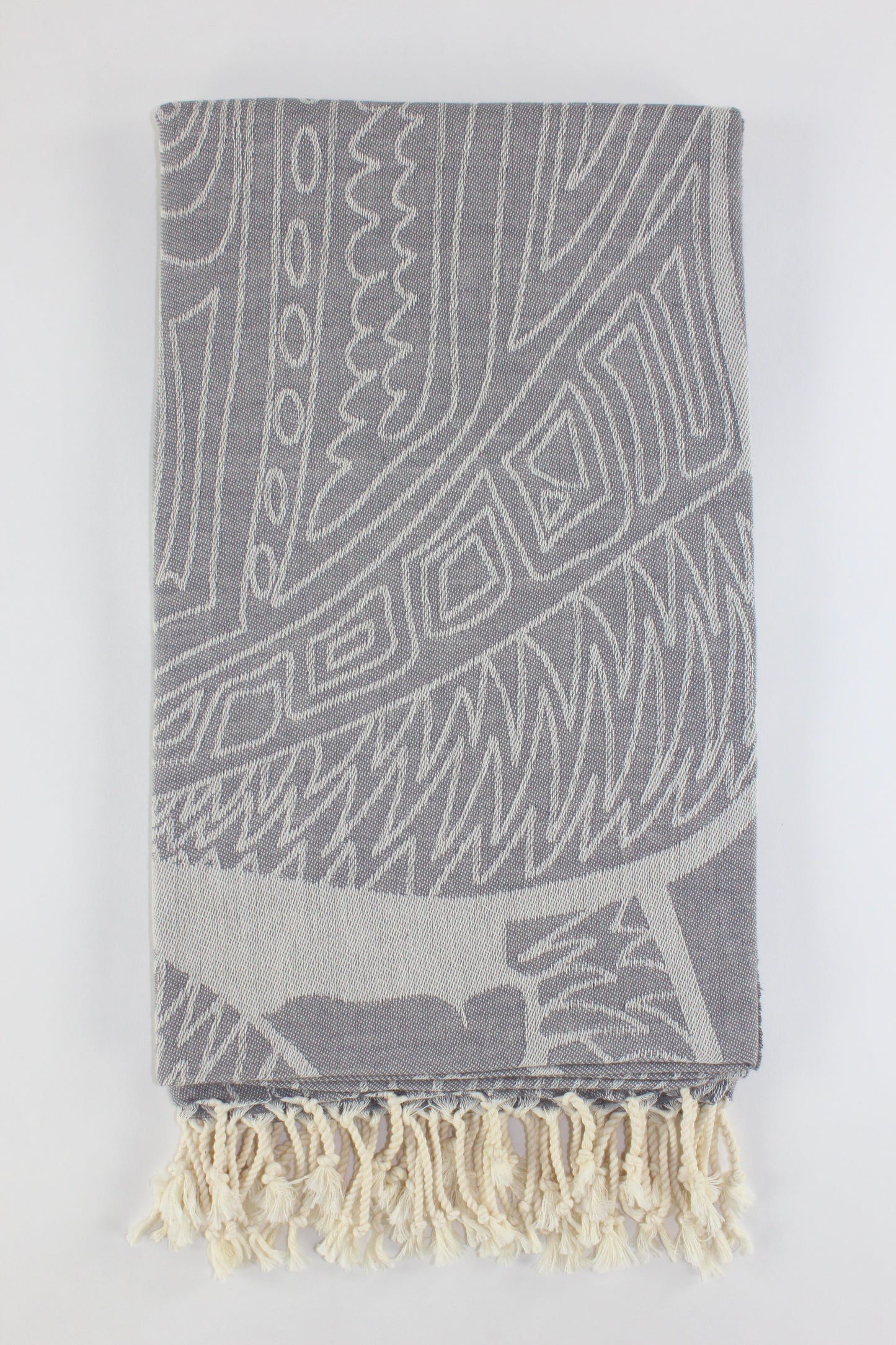 Premium Turkish Towel Peshtemal Fouta (Gray)