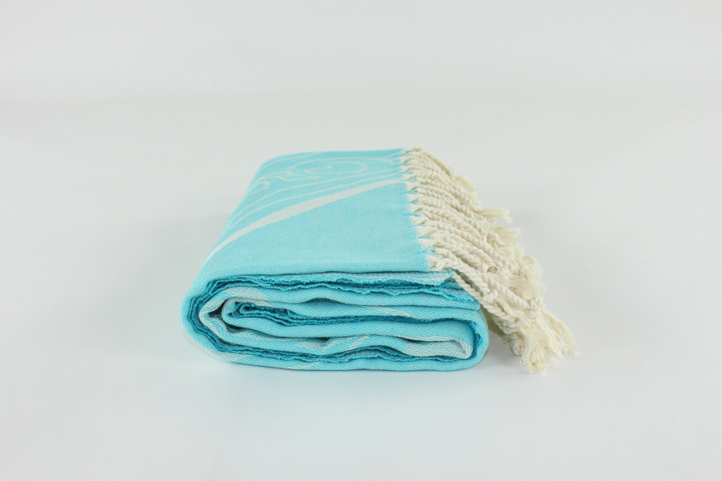 Premium Turkish Towel Peshtemal Fouta (Turquoise)