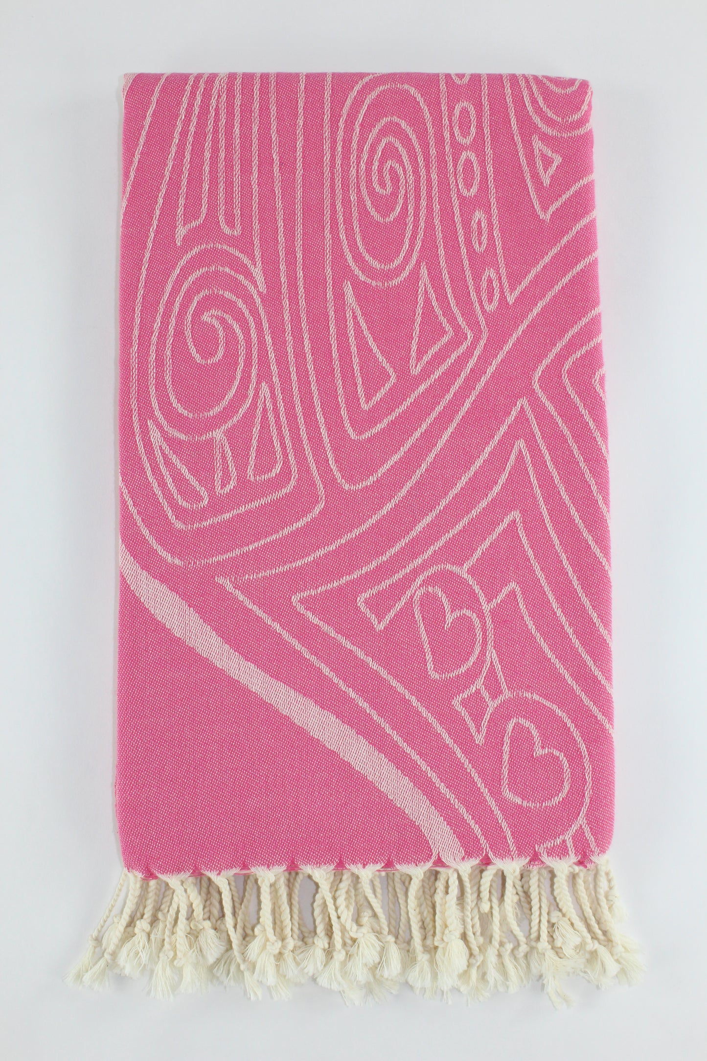 Premium Turkish Towel Peshtemal Fouta (Pink)