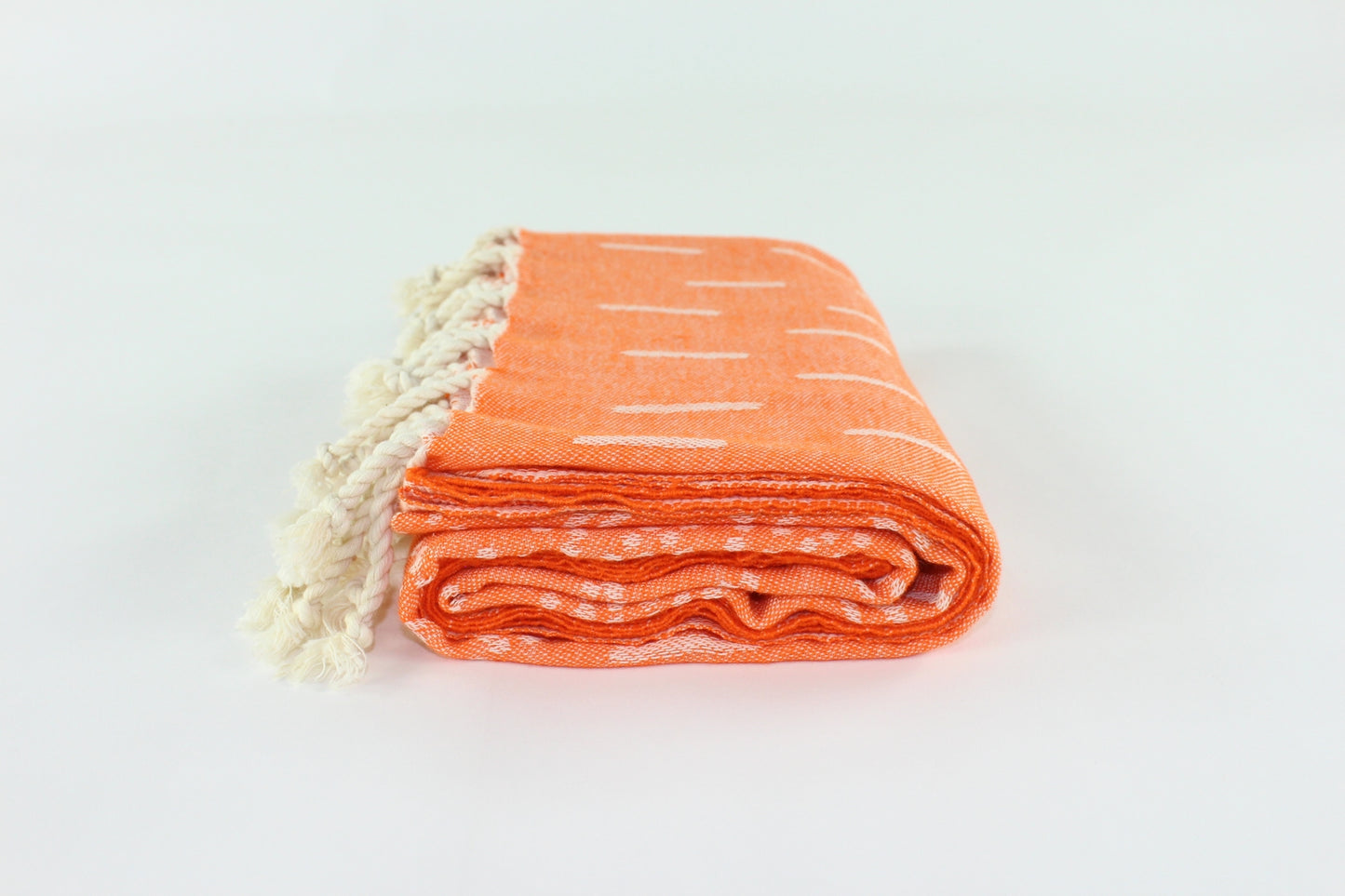 Premium Turkish Towel Peshtemal Fouta (Orange)