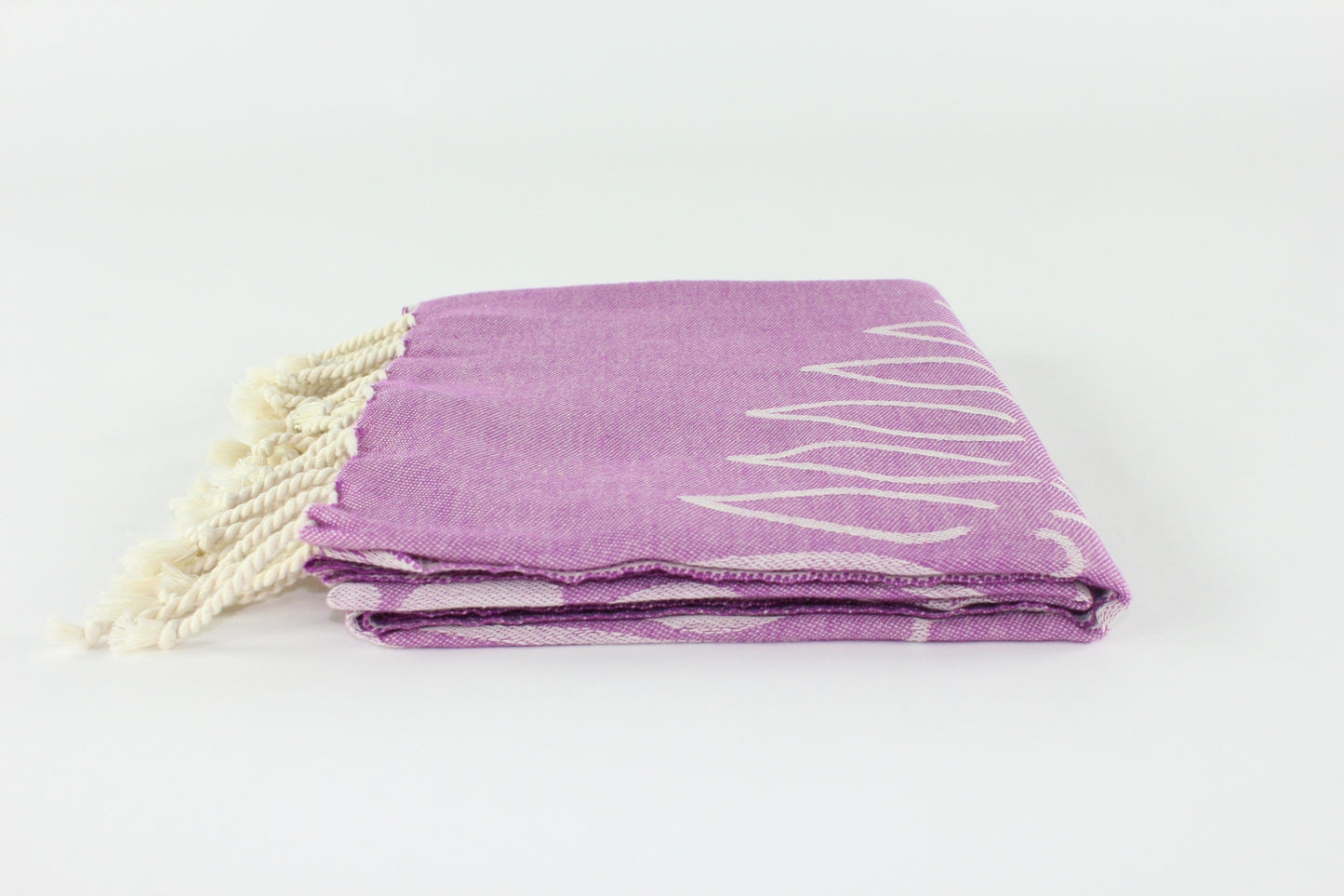 Premium Turkish Towel Peshtemal Fouta (Purple)