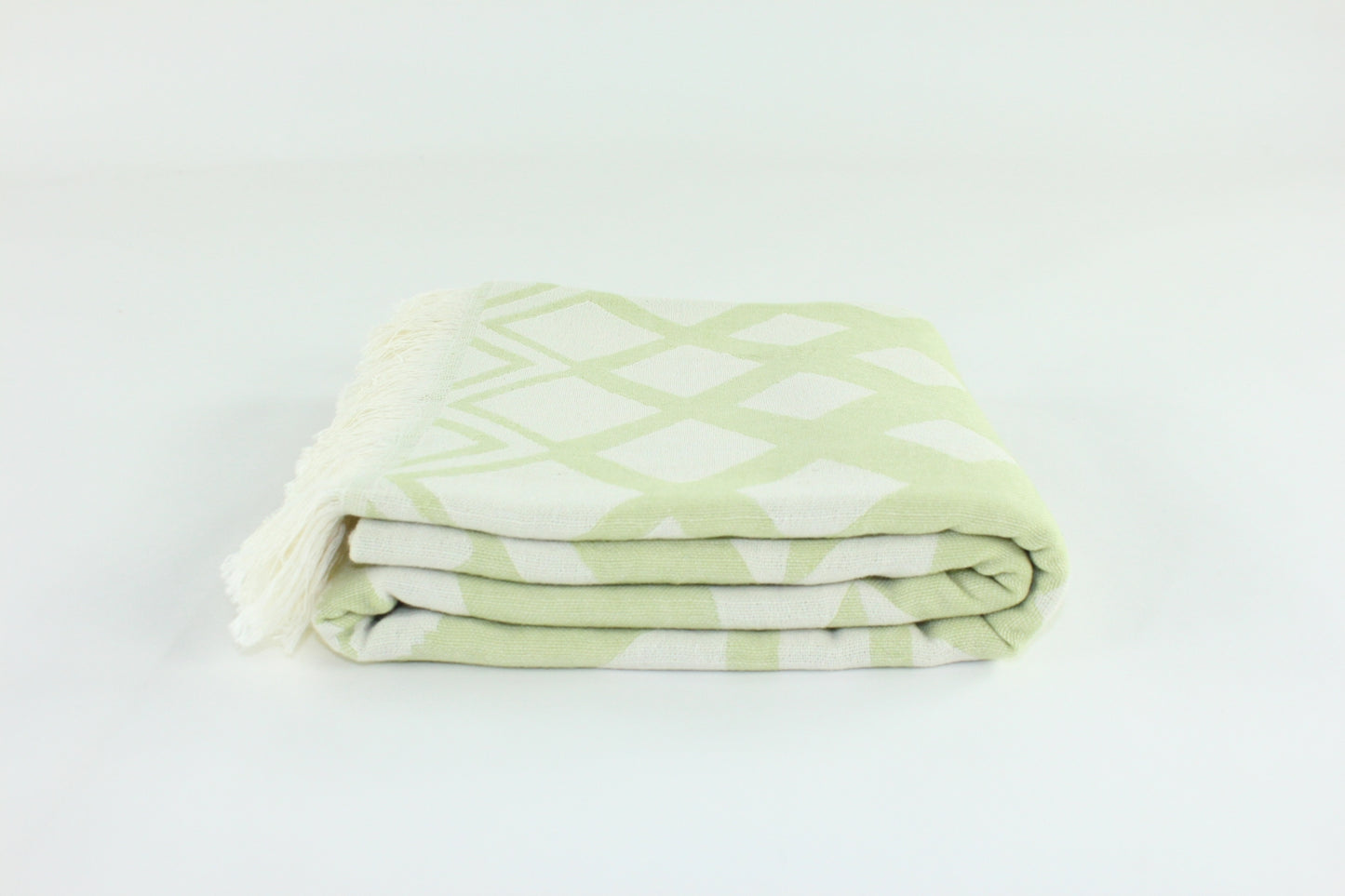 Premium Turkish Double Layer Towel Peshtemal Fouta (Pistachio Green)