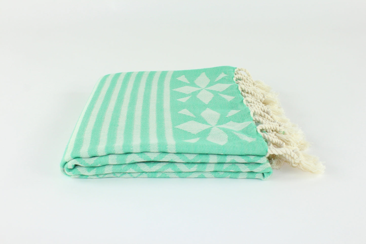 Premium Turkish Towel Peshtemal Fouta (Seafoam Green)