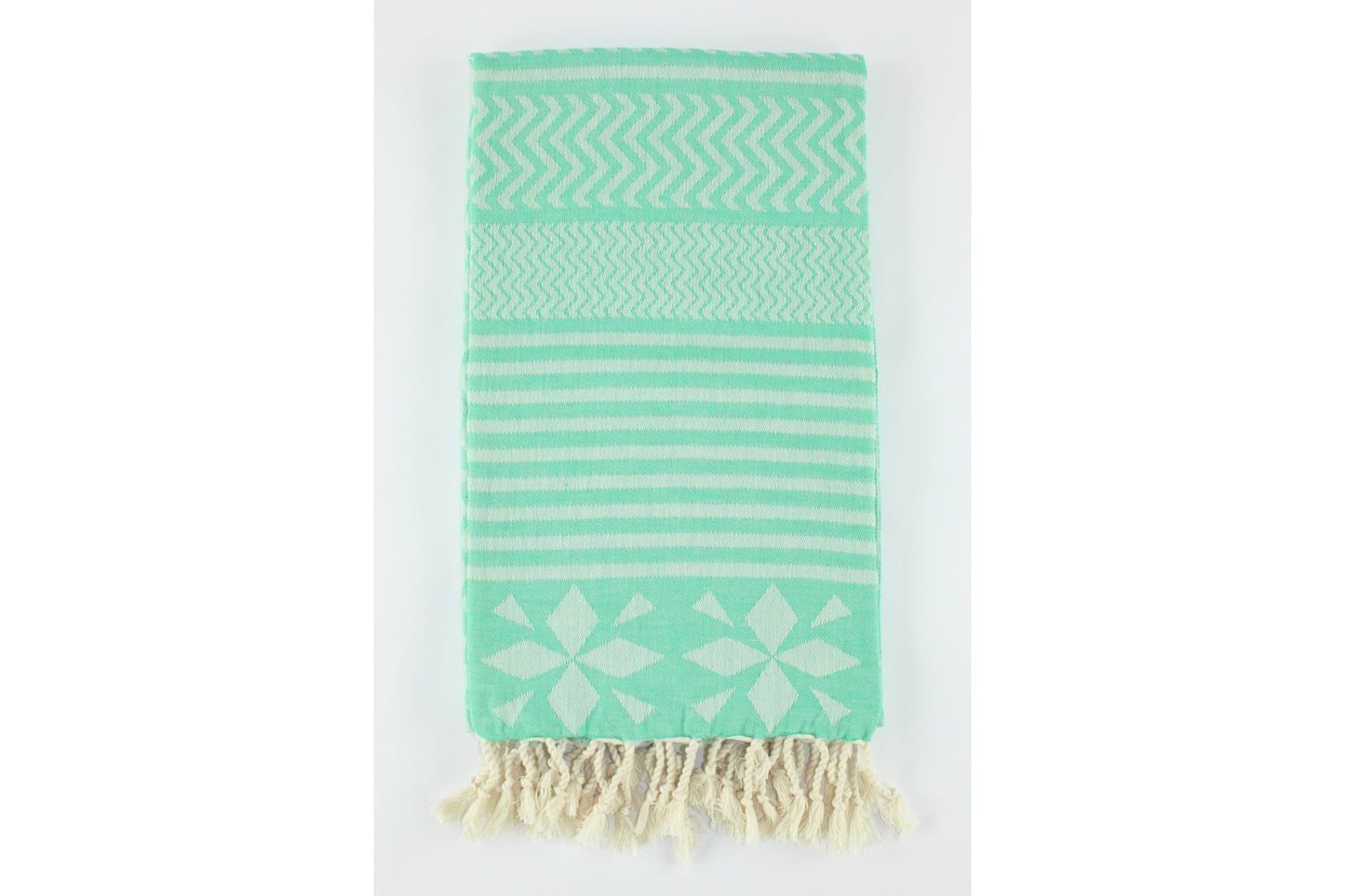 Premium Turkish Towel Peshtemal Fouta (Seafoam Green)