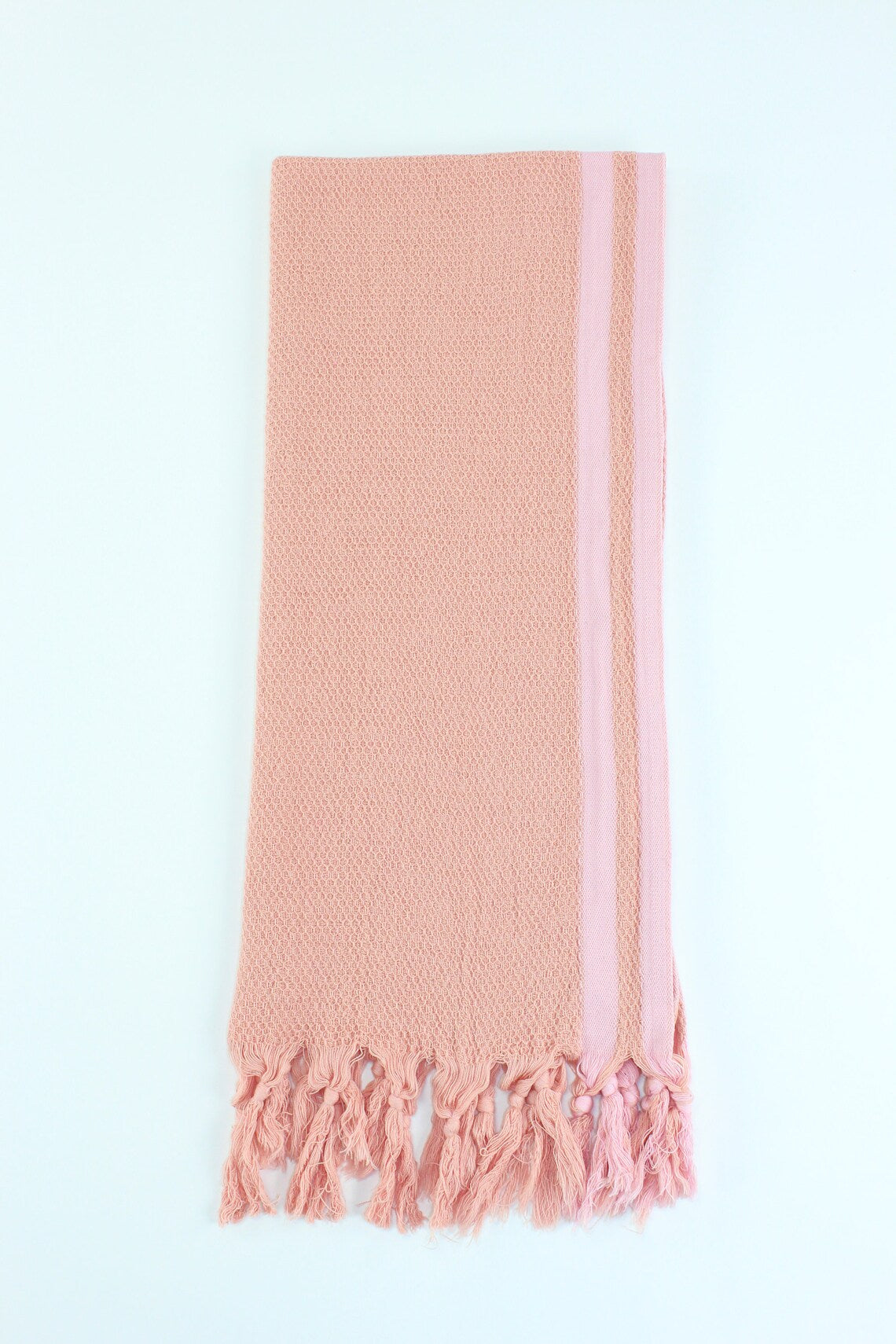 Premium Turkish Towel Peshtemal Fouta (Peach)