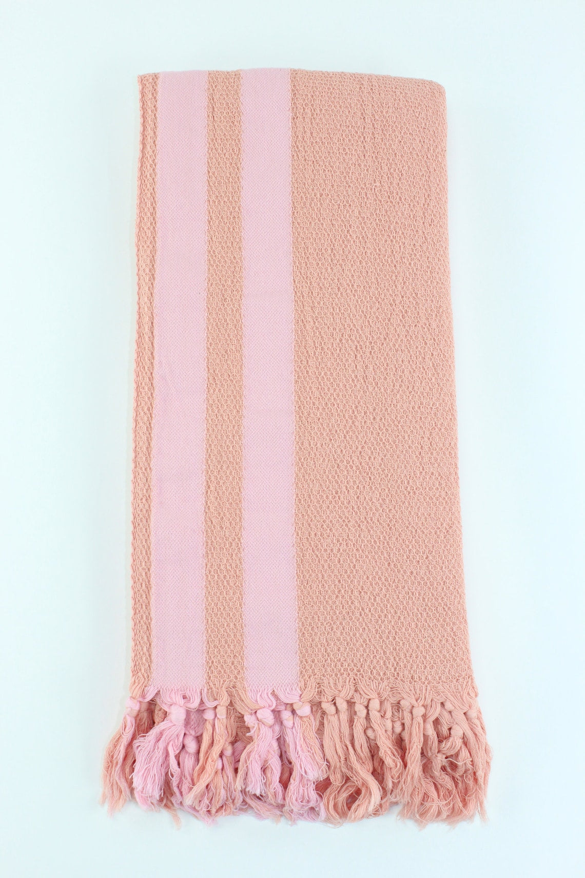 Premium Turkish Towel Peshtemal Fouta (Peach)
