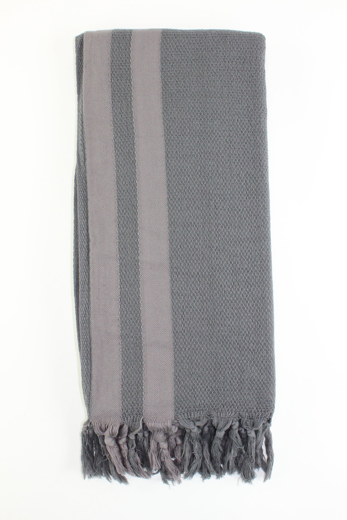 Premium Turkish Towel Peshtemal Fouta (Anthracite)