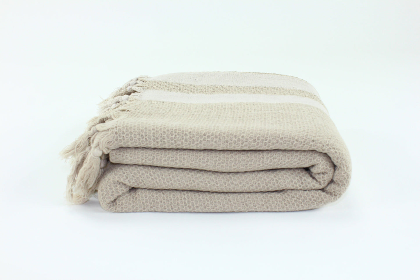 Premium Turkish Towel Peshtemal Fouta (Beige)