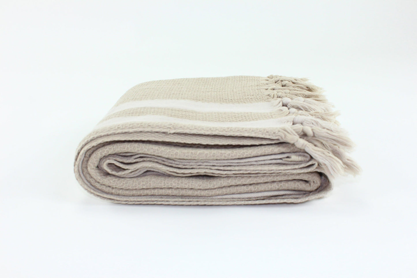 Premium Turkish Towel Peshtemal Fouta (Beige)