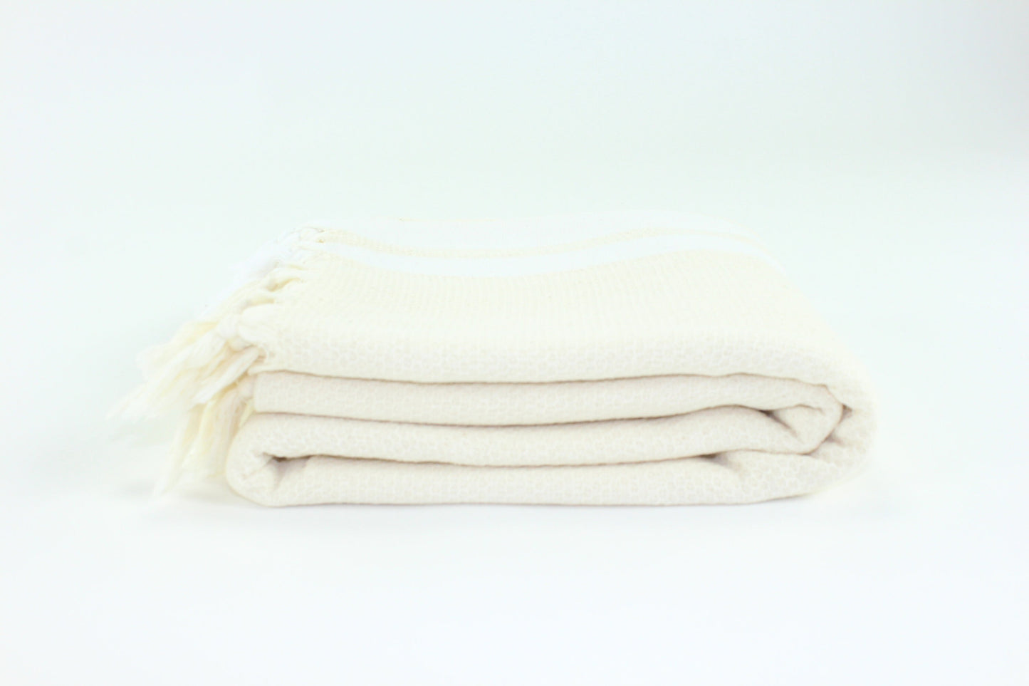 Premium Turkish Towel Peshtemal Fouta (Ivory)