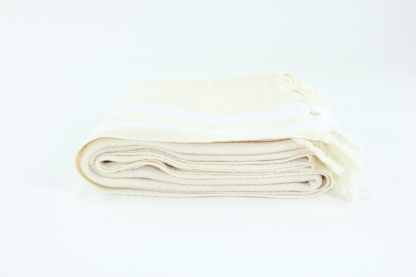 Premium Turkish Towel Peshtemal Fouta (Ivory)